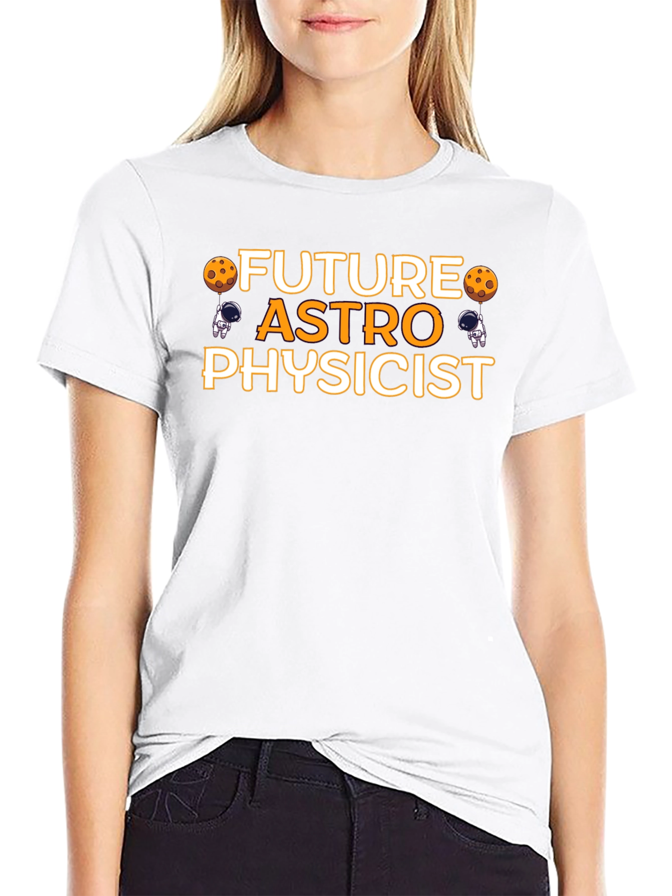Future Astrophysicist Black T-Shirt
