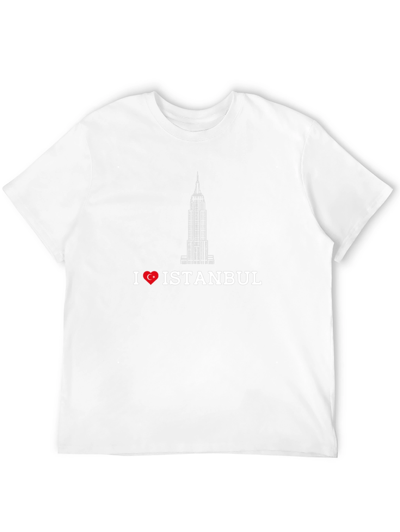 I Love Istanbul T-Shirt - Black