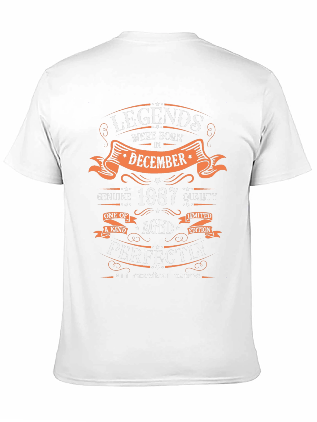 Legends Born in December 1987 Graphic T-Shirt
