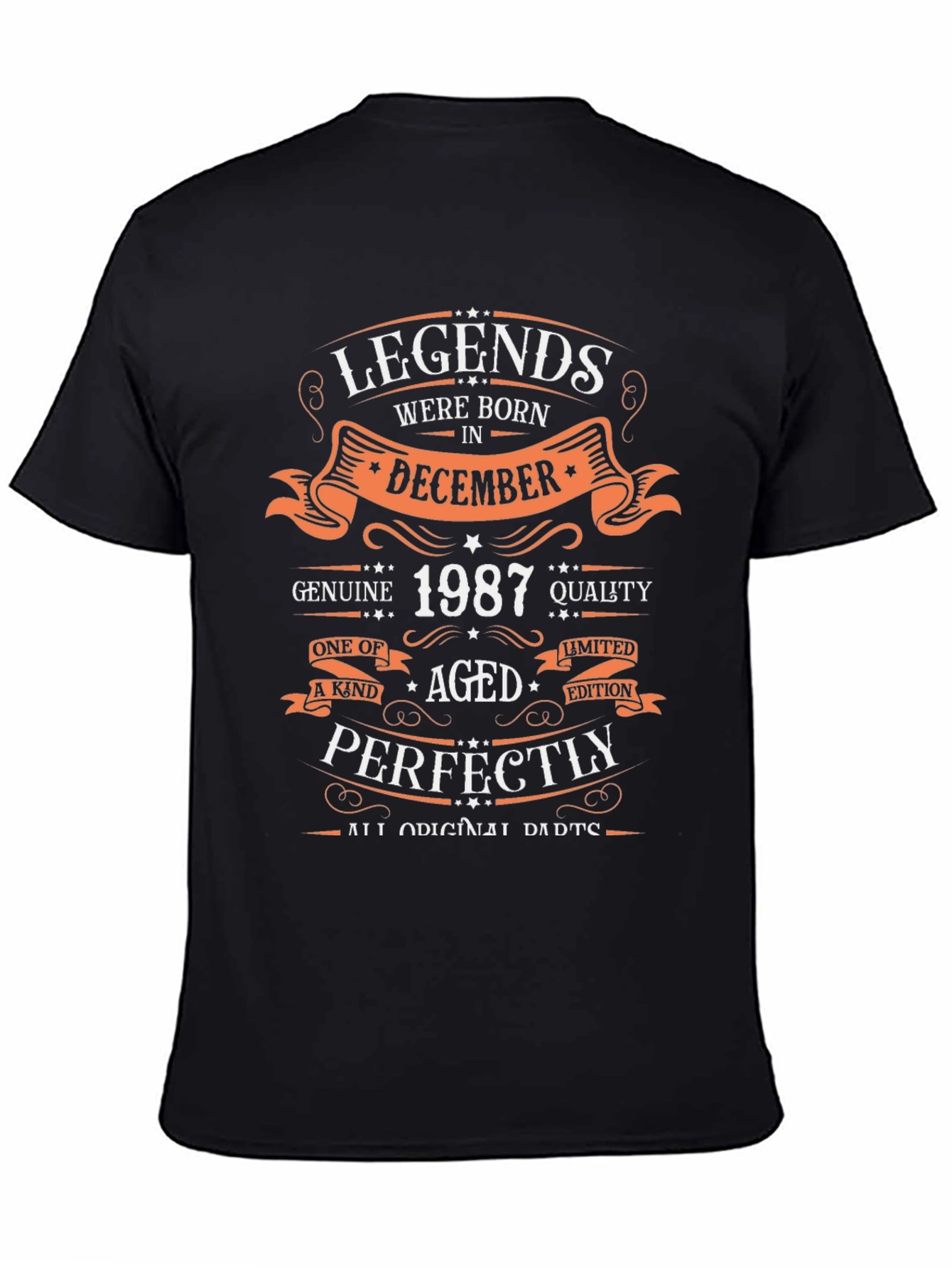 Legends Born in December 1987 Graphic T-Shirt