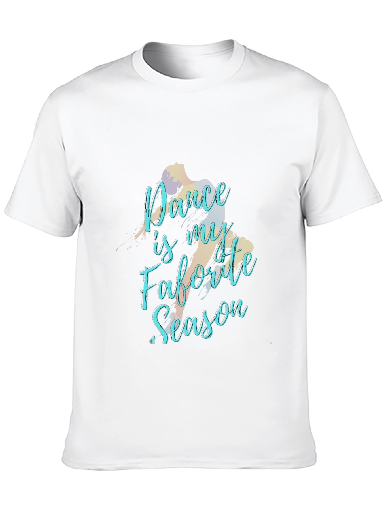 Dance is My Favorite Season Black T-Shirt