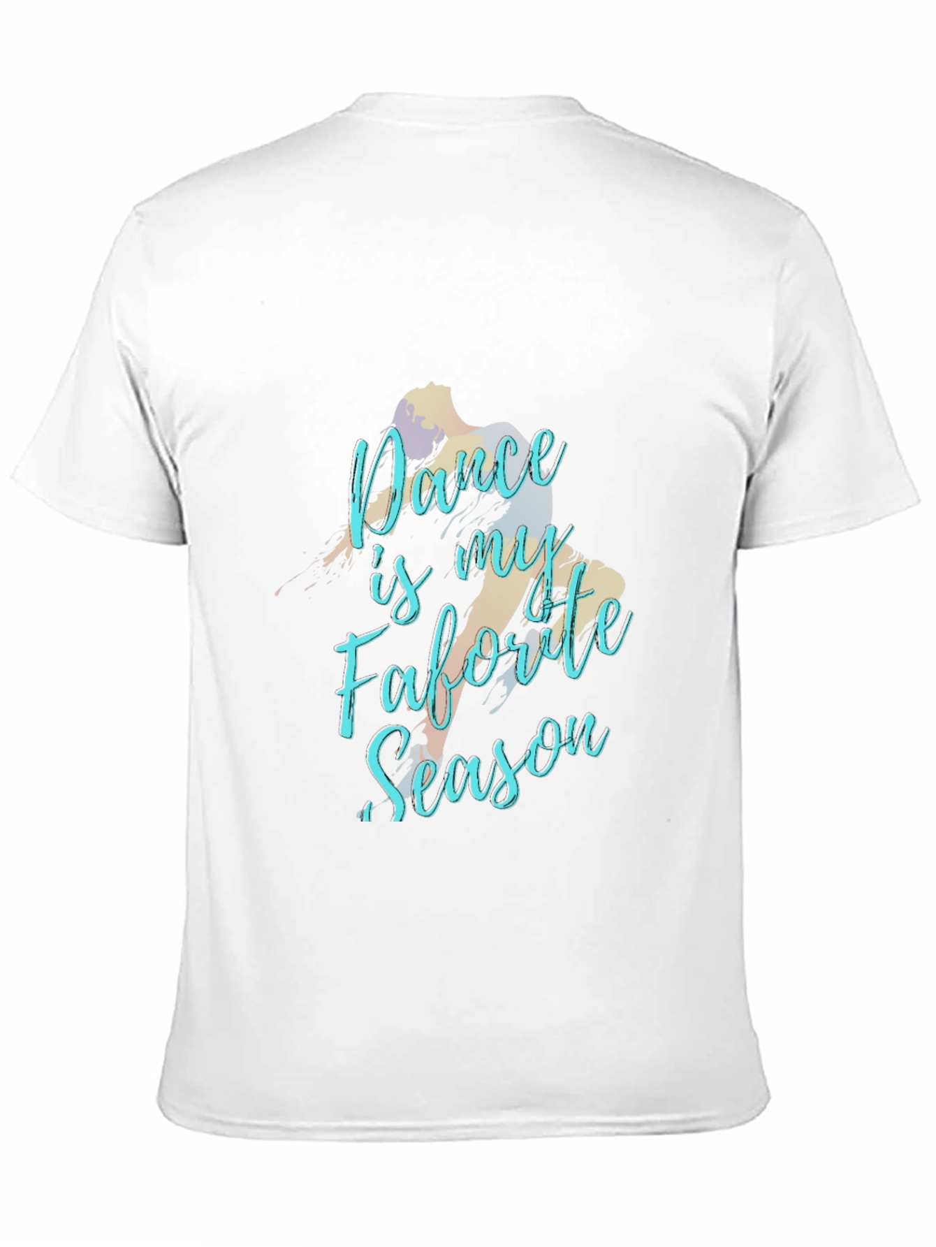 Dance is My Favorite Season Black T-Shirt