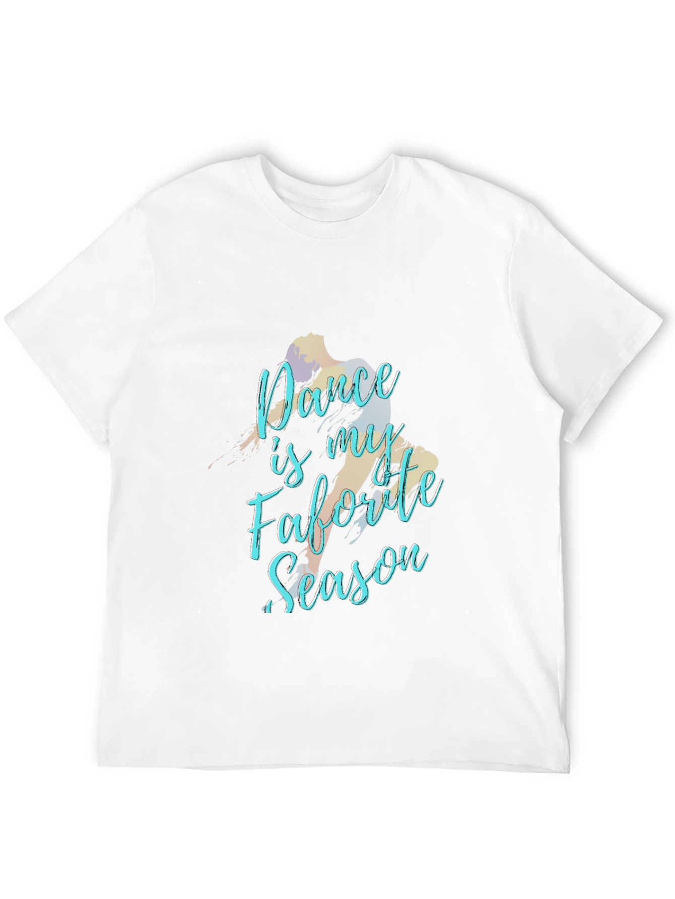 Dance is My Favorite Season Black T-Shirt