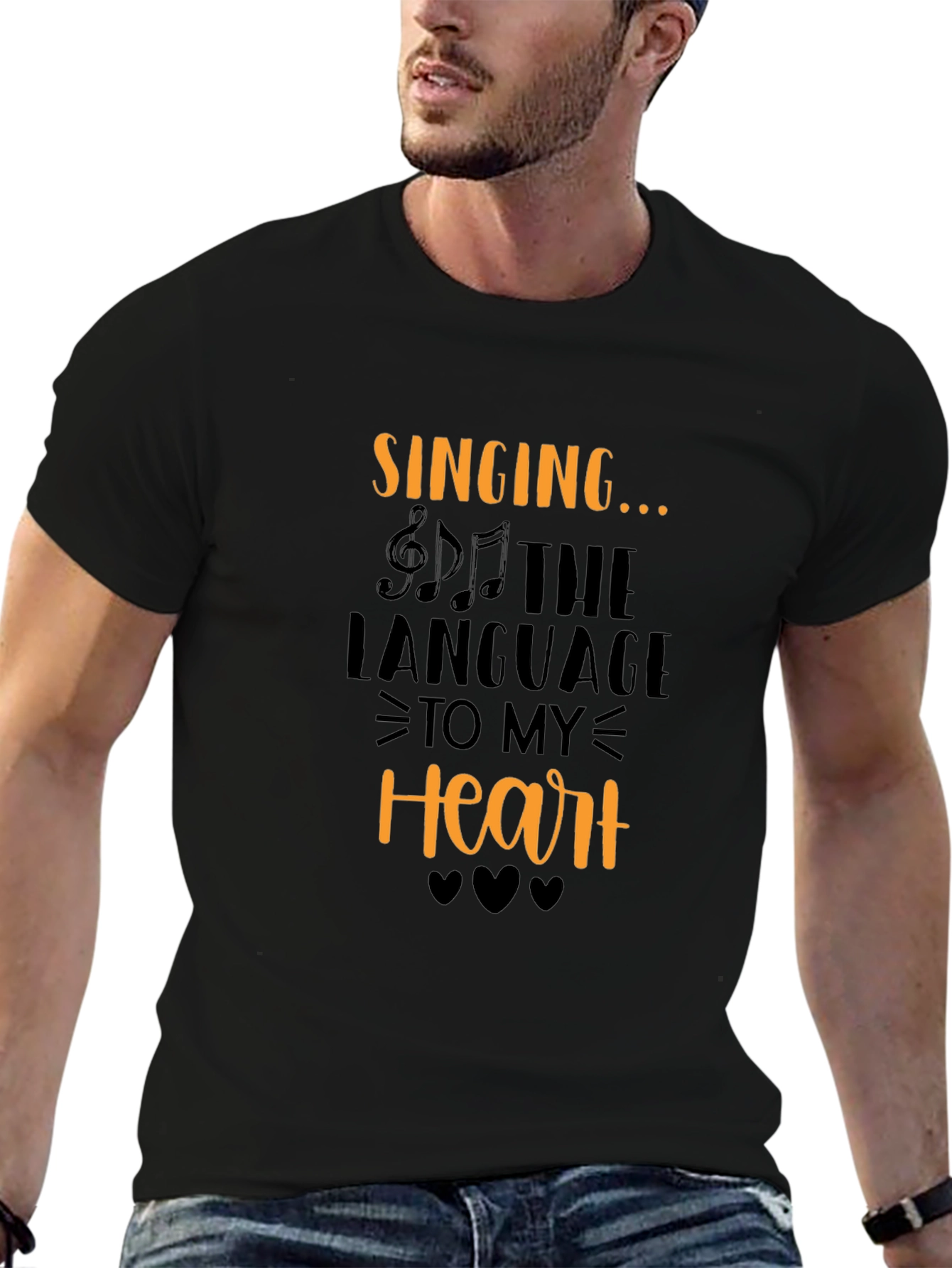 Singing is the Language to My Heart Tee