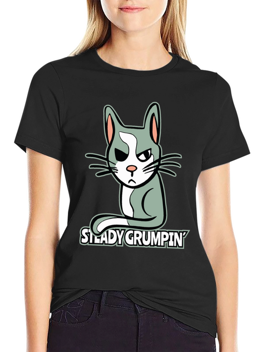 Grumpy Cat T-Shirt - Steady Grumpin Tee