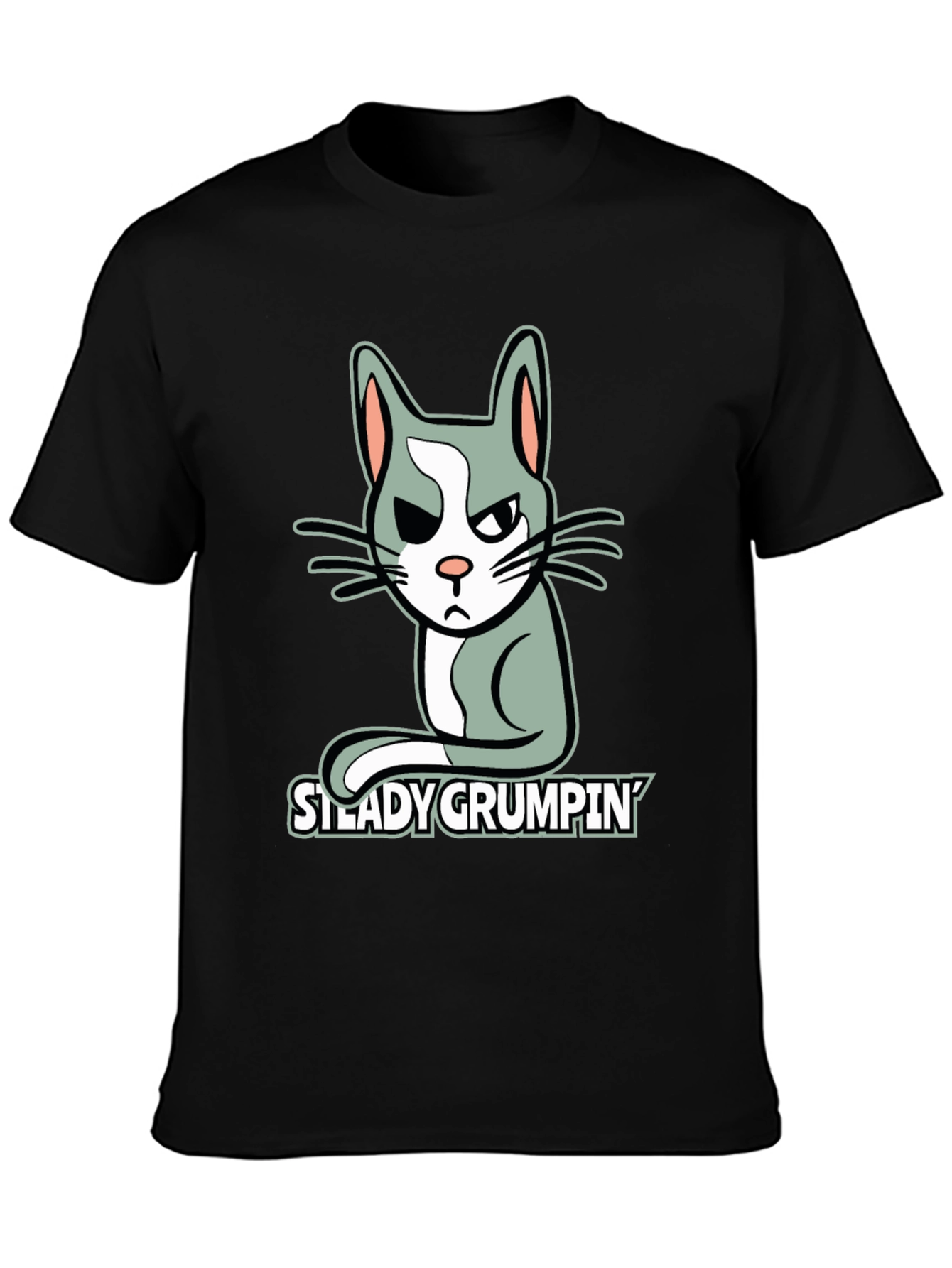 Grumpy Cat T-Shirt - Steady Grumpin Tee
