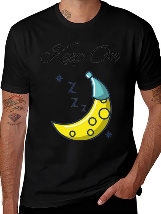 Sleepy Moon T-Shirt - Keep On Dreamin