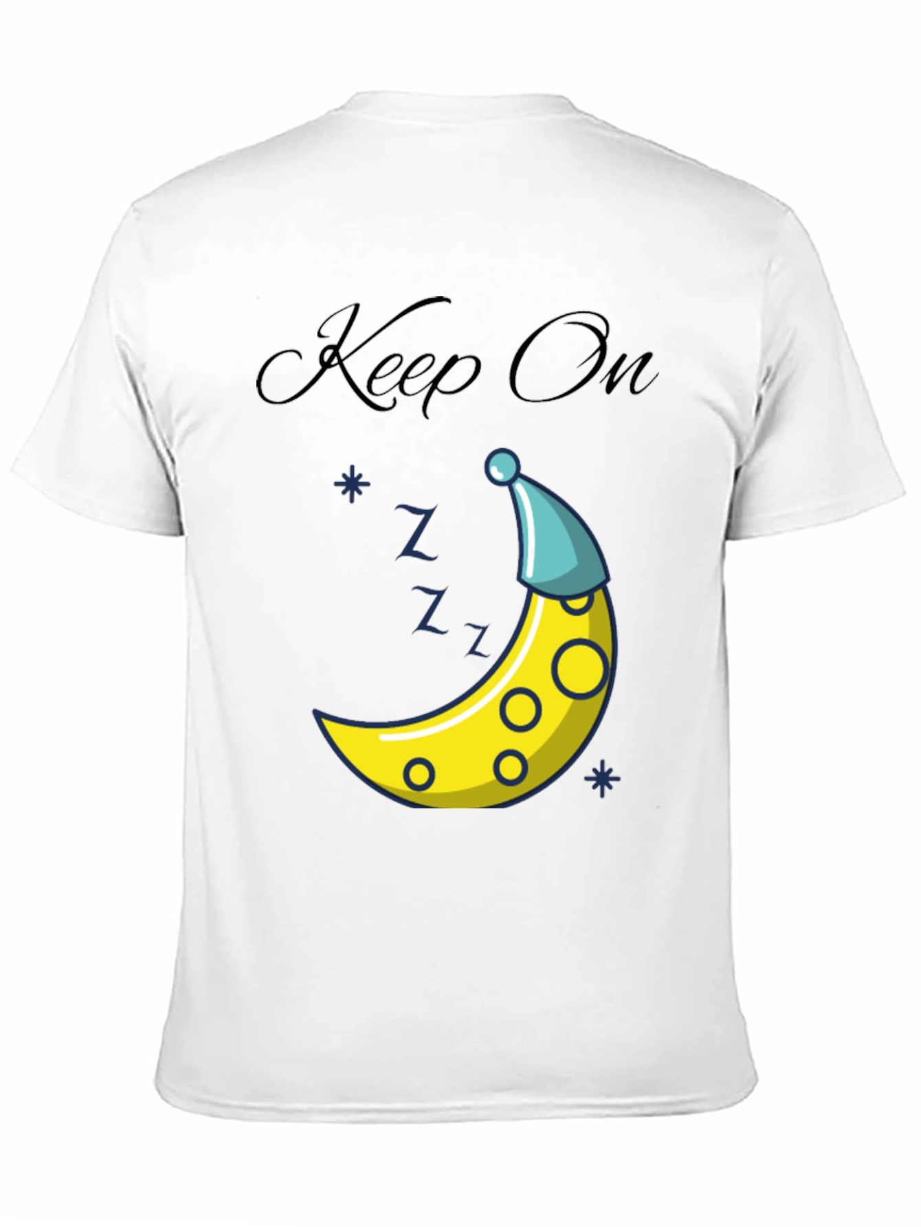 Sleepy Moon T-Shirt - Keep On Dreamin