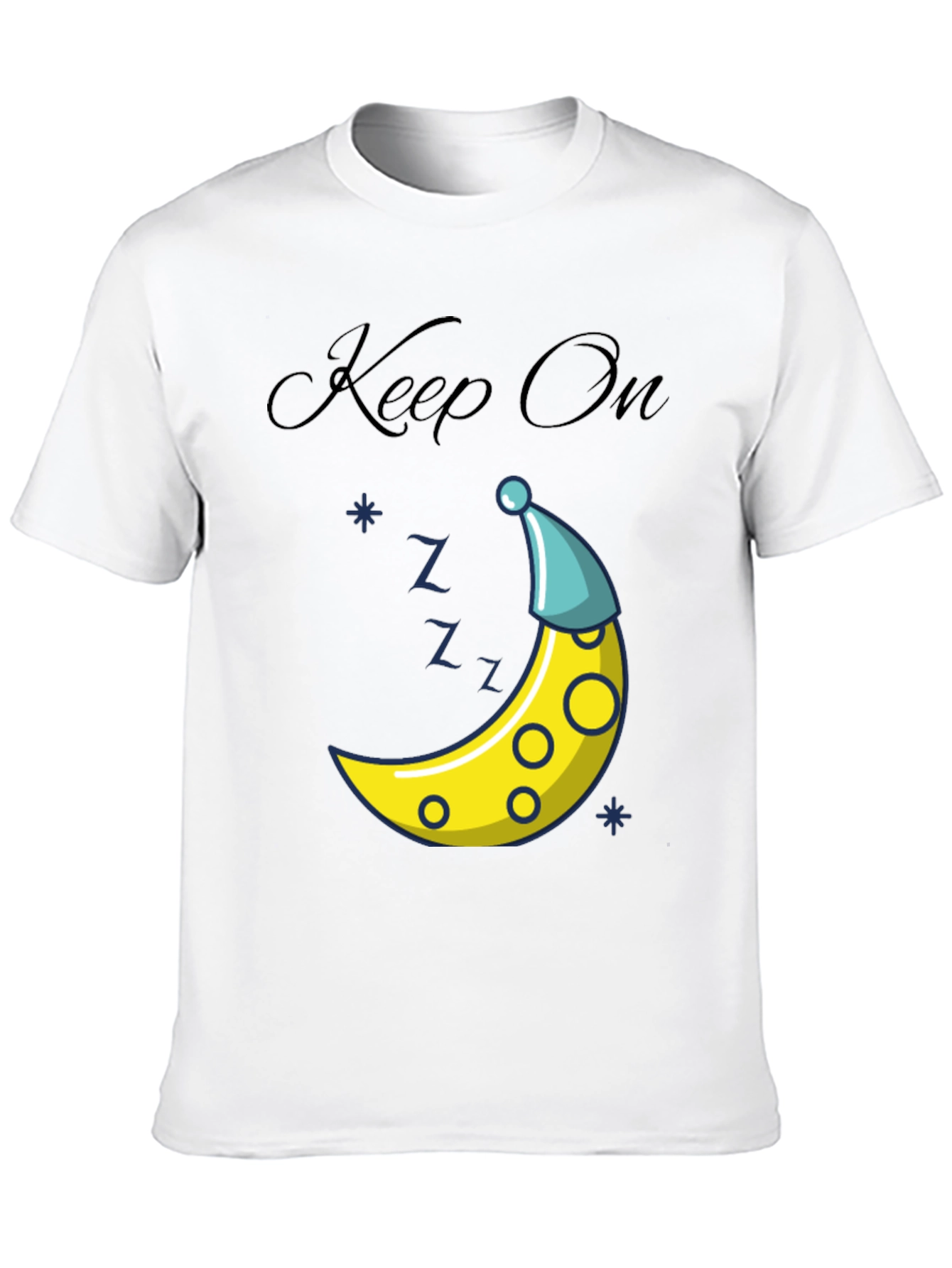 Sleepy Moon T-Shirt - Keep On Dreamin