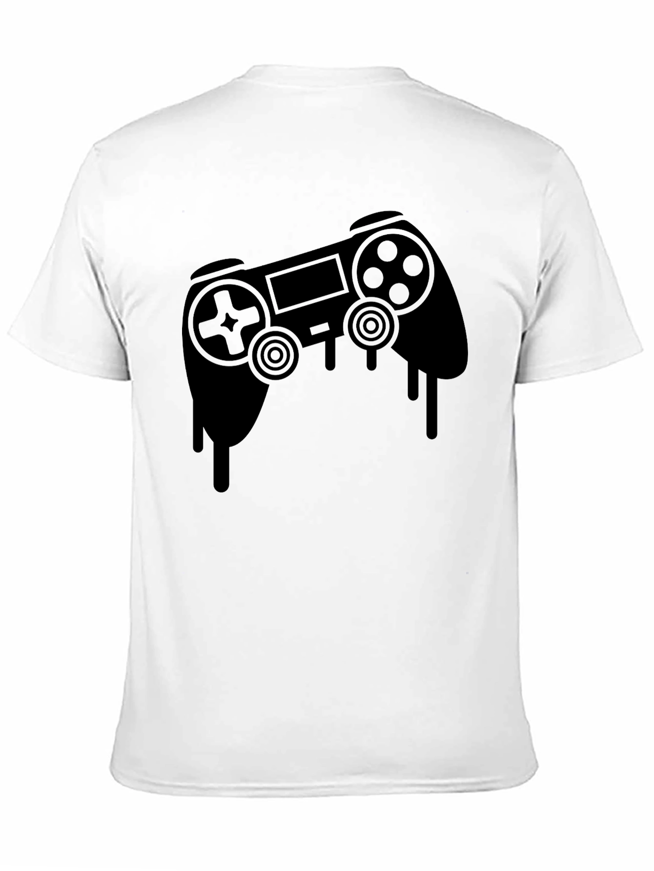 Dripping Controller Graphic Tee - Gamer Style