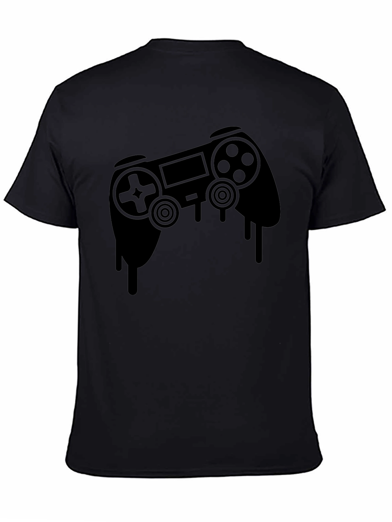 Dripping Controller Graphic Tee - Gamer Style