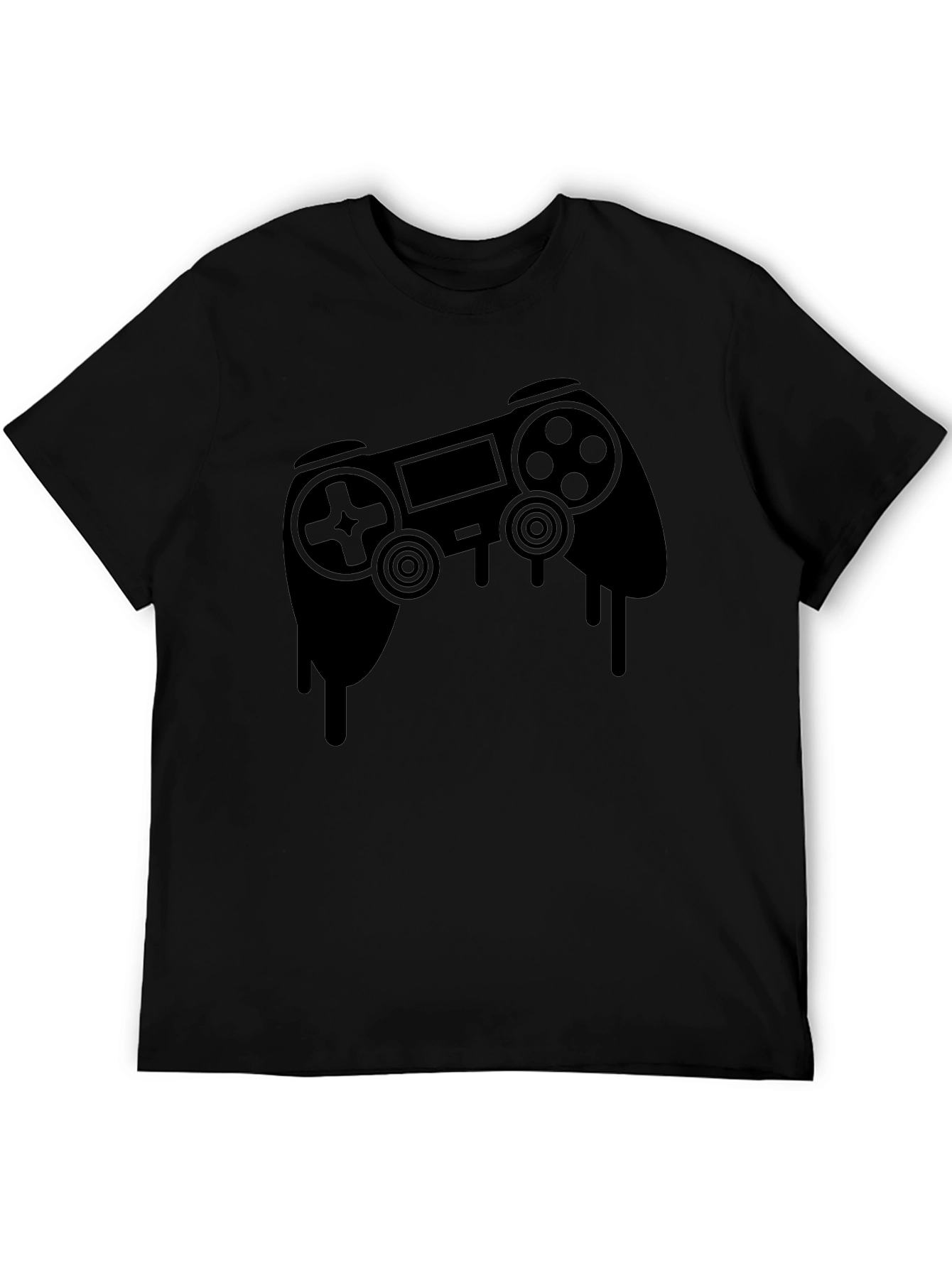 Dripping Controller Graphic Tee - Gamer Style