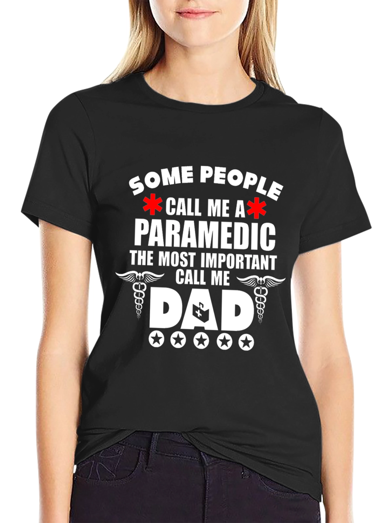 Paramedic Dad T-Shirt - Gift for Hero Dads