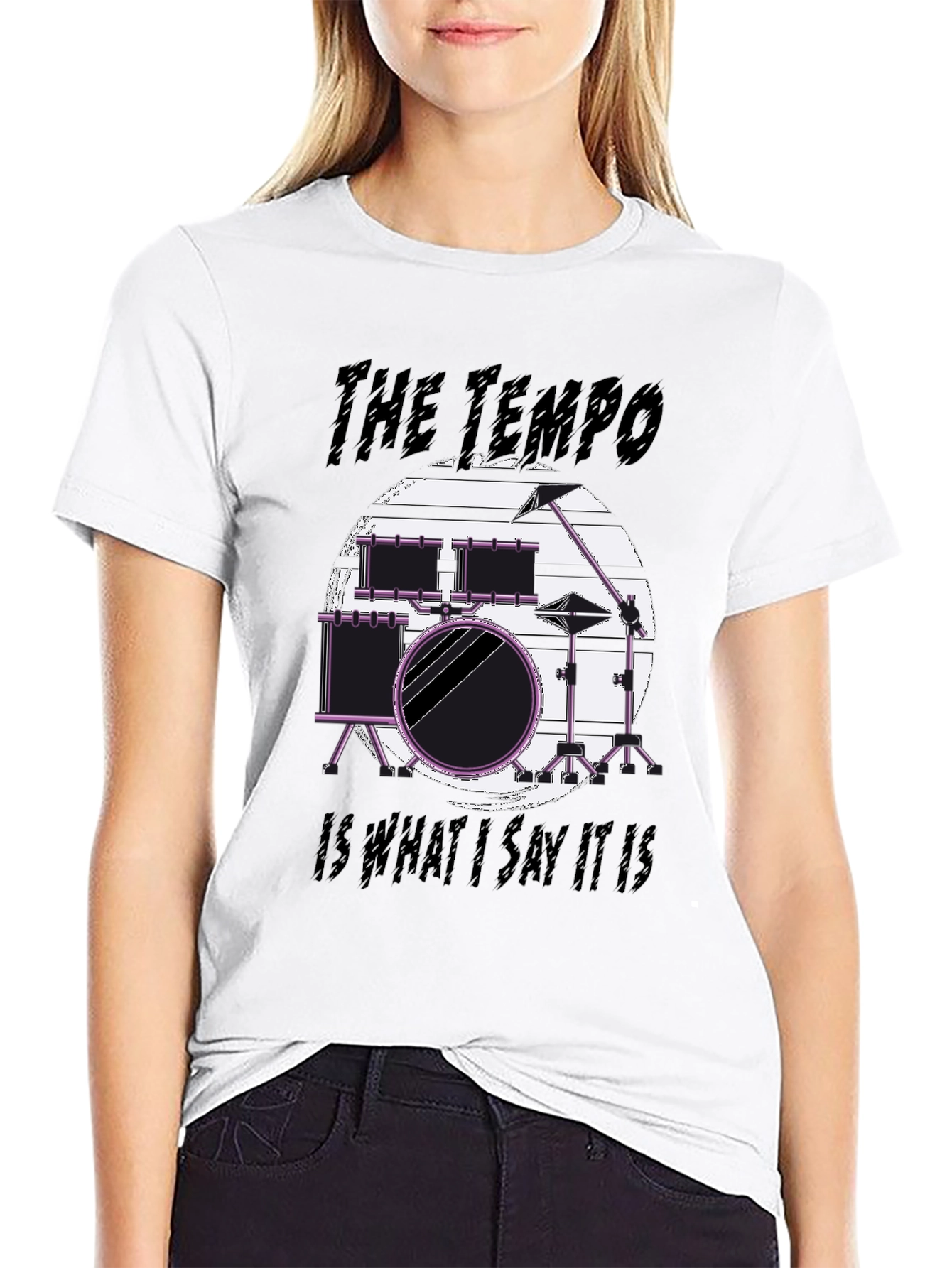 The Tempo Drummer T-Shirt - Musician Tee
