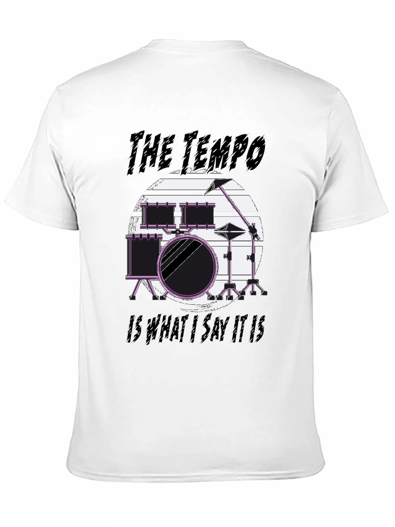 The Tempo Drummer T-Shirt - Musician Tee