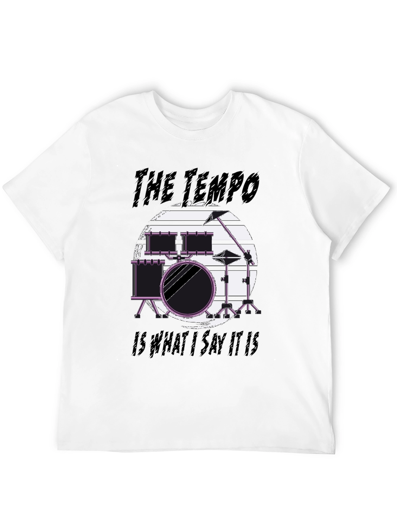 The Tempo Drummer T-Shirt - Musician Tee