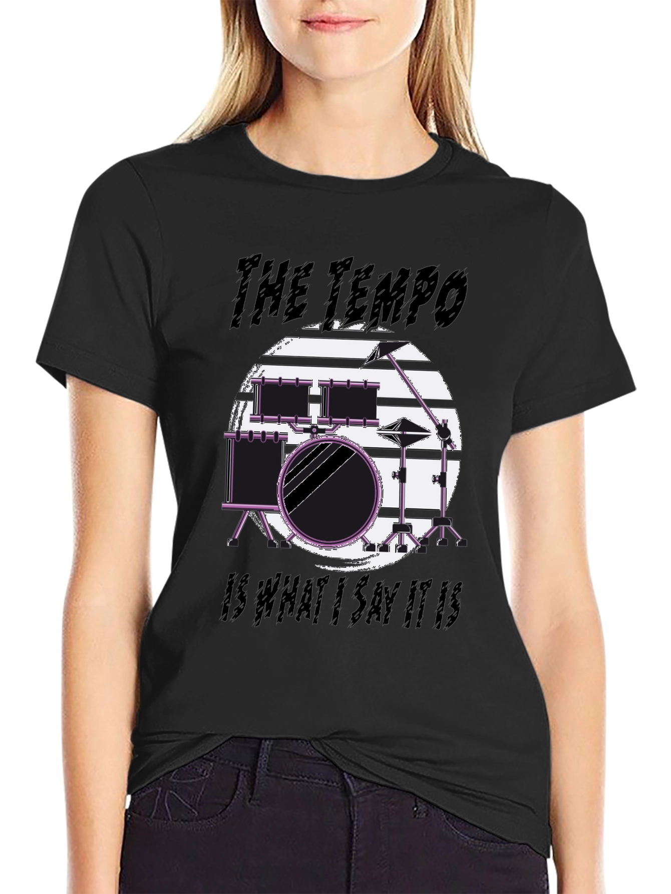 The Tempo Drummer T-Shirt - Musician Tee