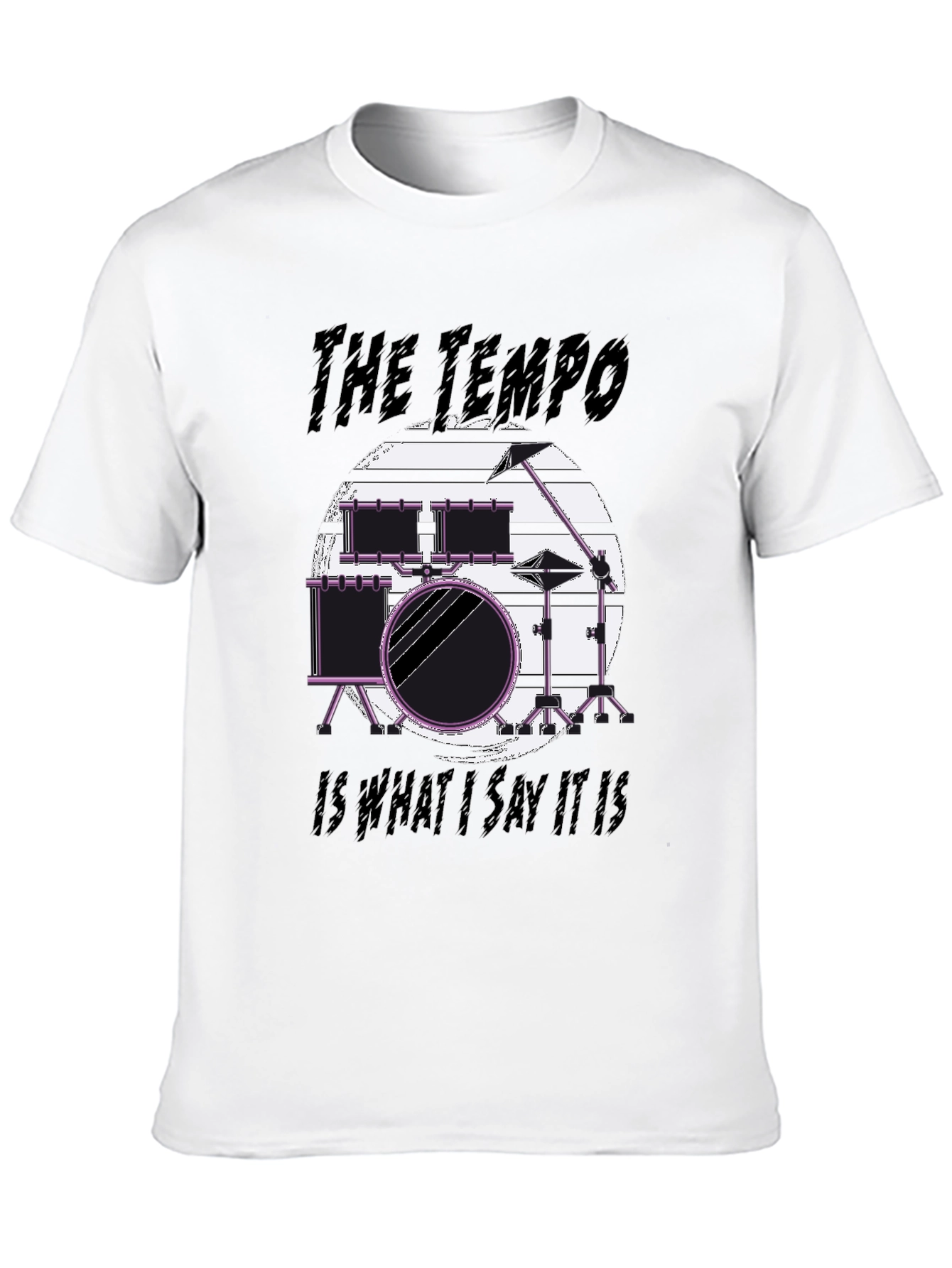 The Tempo Drummer T-Shirt - Musician Tee