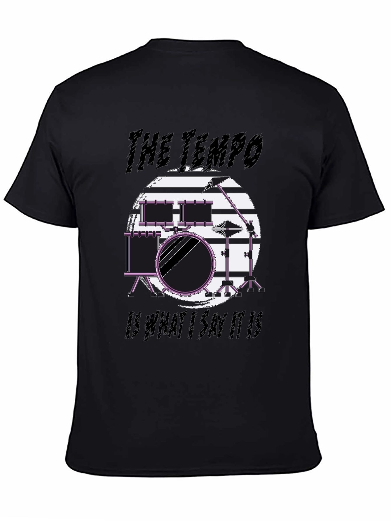 The Tempo Drummer T-Shirt - Musician Tee