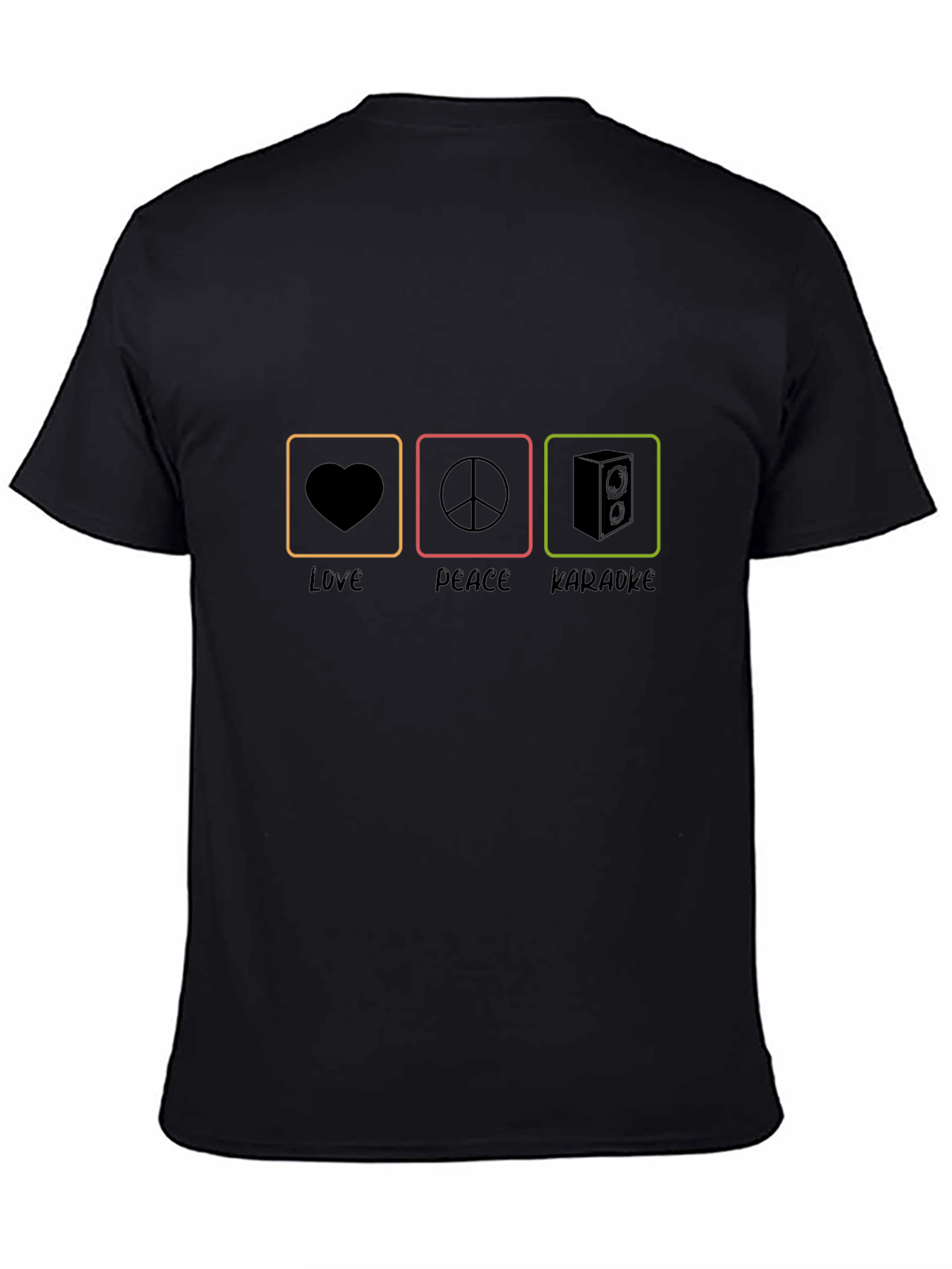 Love Peace Karaoke T-Shirt - Soft Cotton Tee