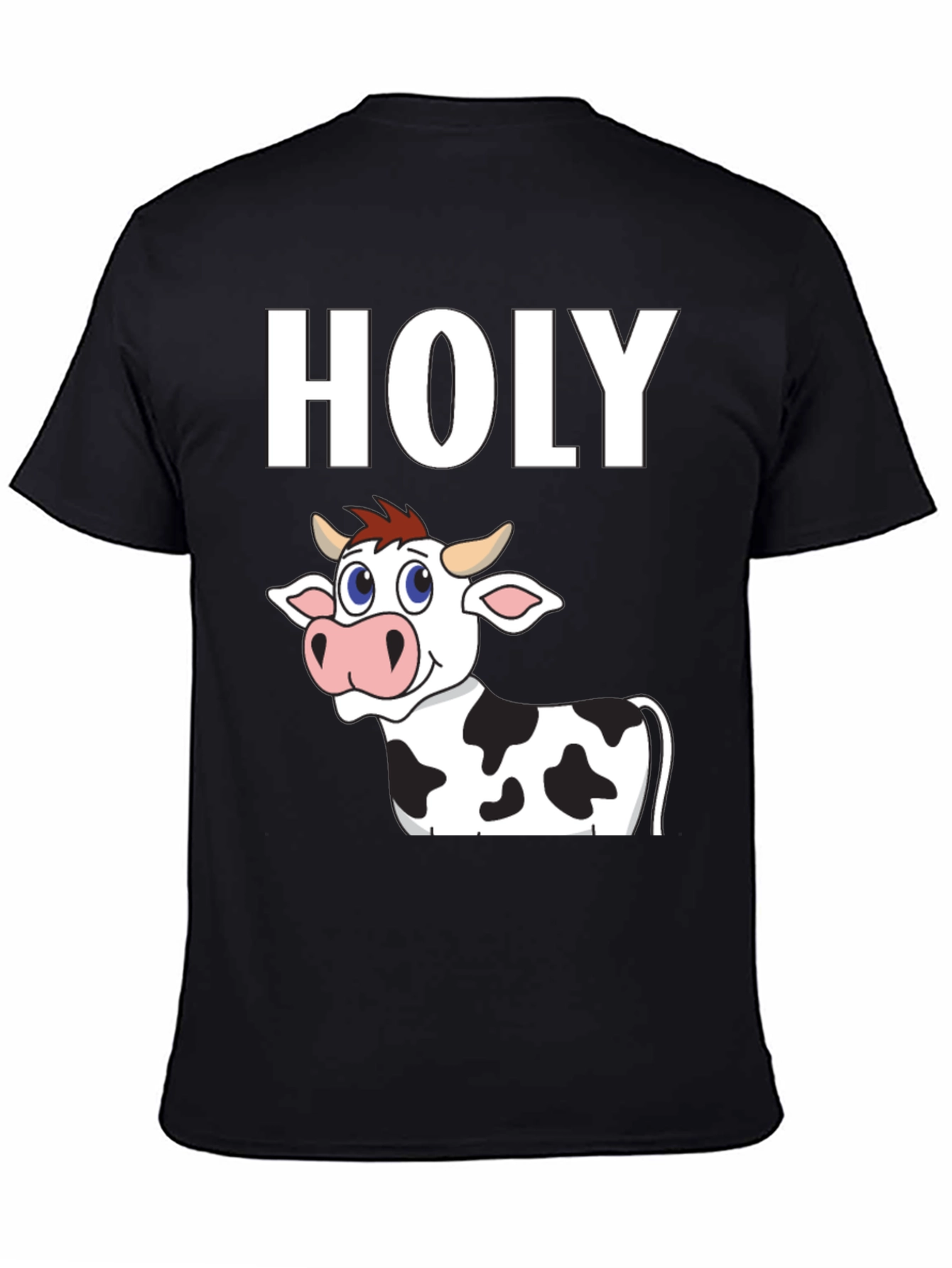 Holy Cow T-Shirt - Funny Cartoon Animal Tee
