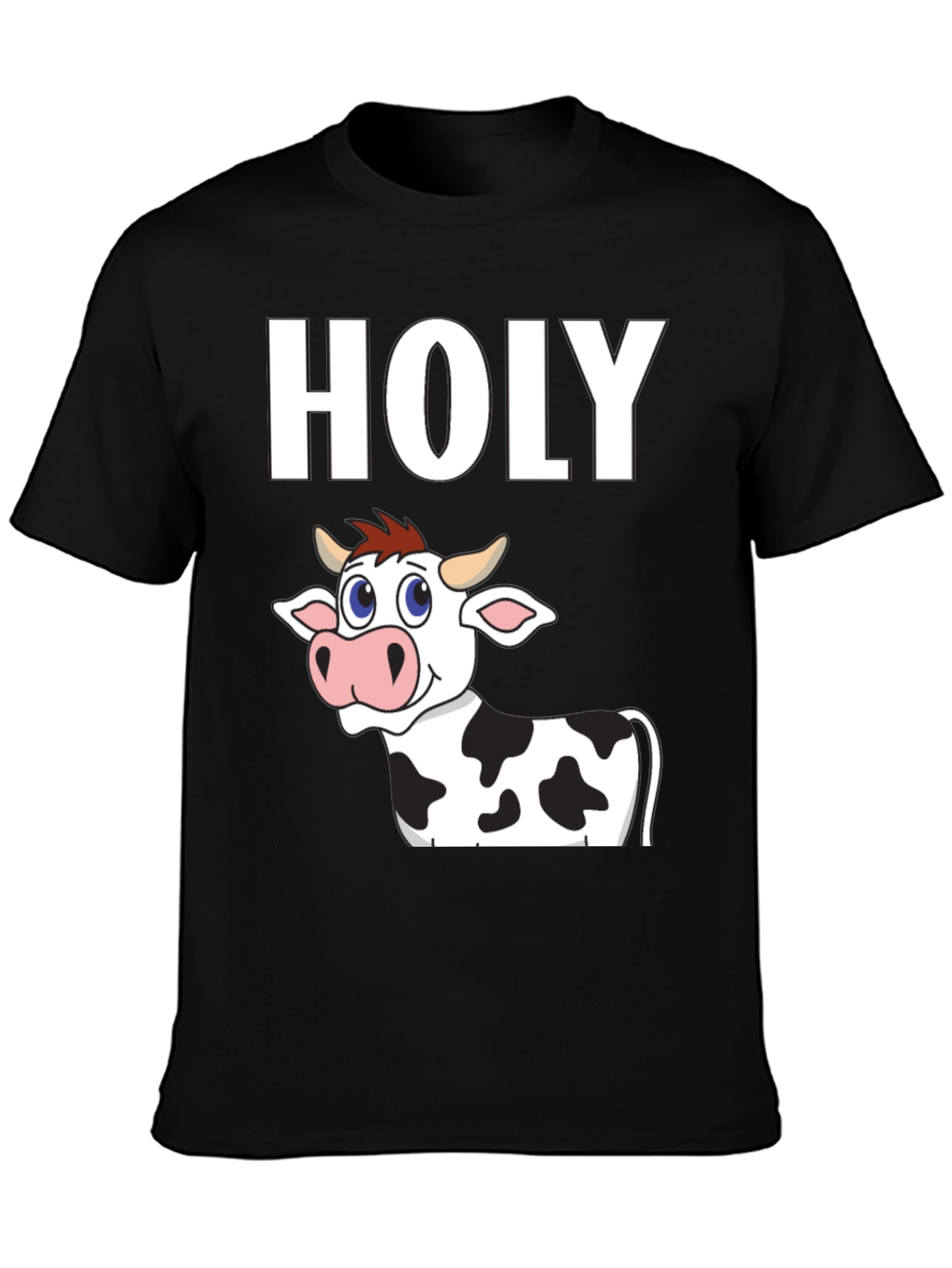 Holy Cow T-Shirt - Funny Cartoon Animal Tee