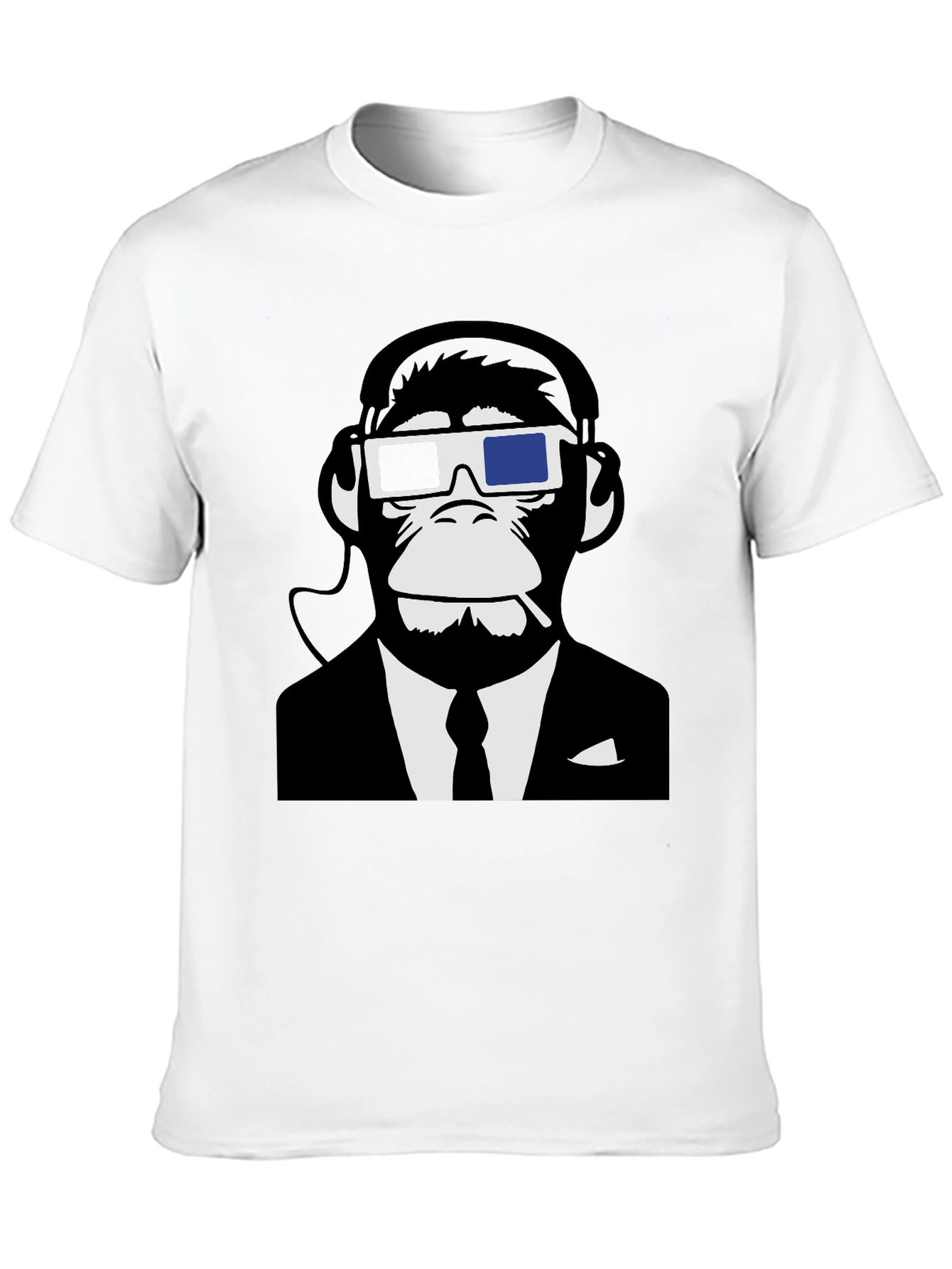 Monkey Suit Graphic T-Shirt - Cool Ape Design