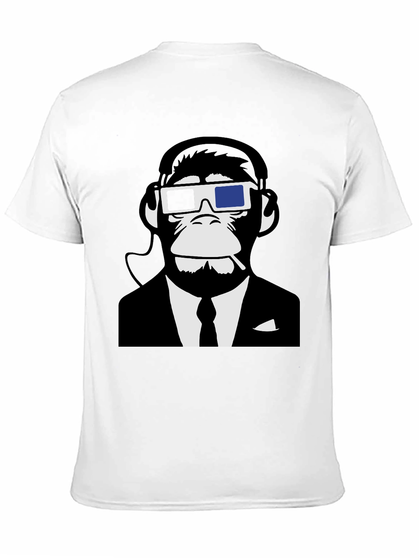 Monkey Suit Graphic T-Shirt - Cool Ape Design