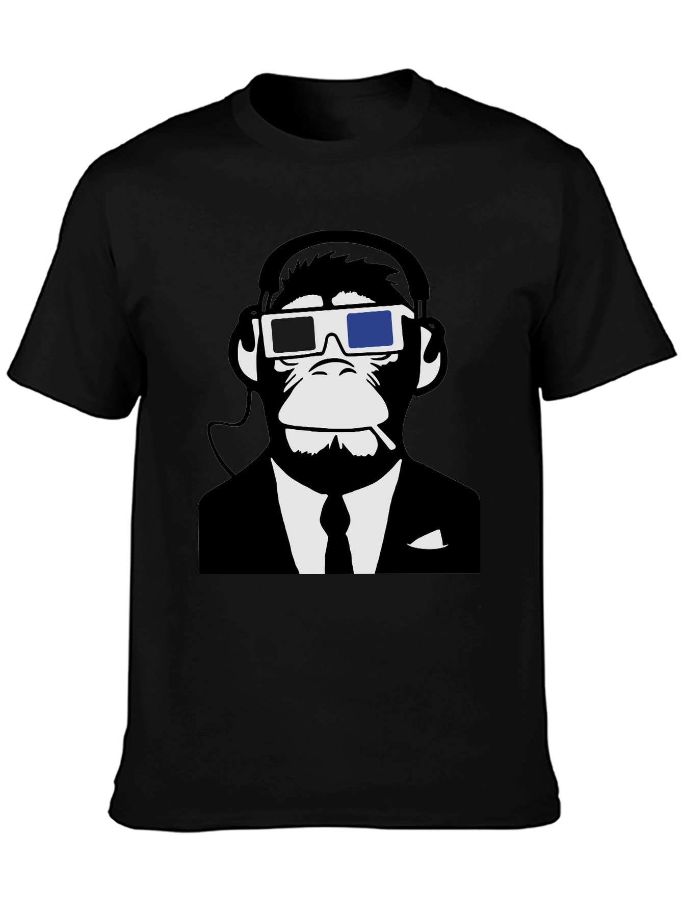 Monkey Suit Graphic T-Shirt - Cool Ape Design