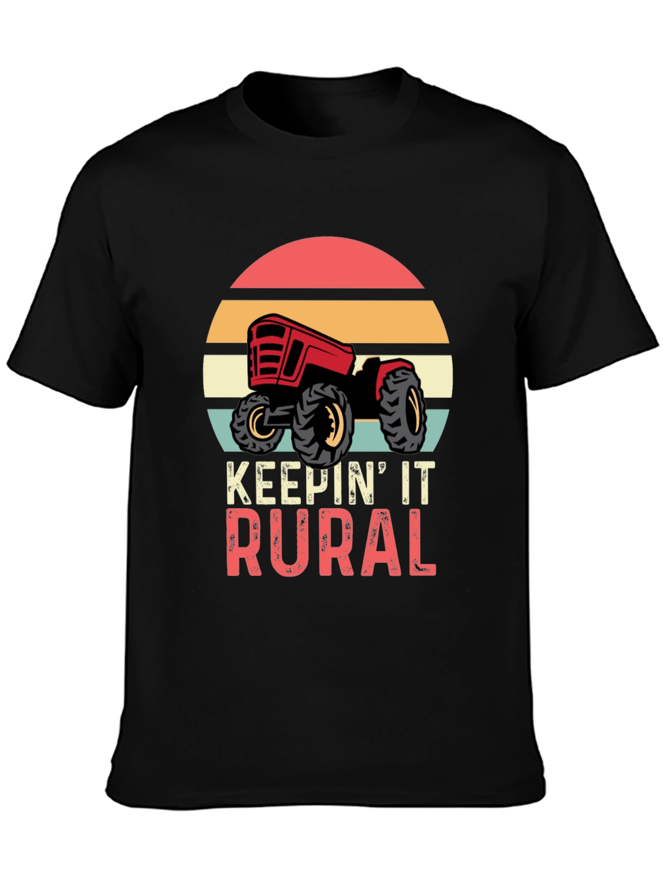 Keepin It Rural Tractor Graphic Tee