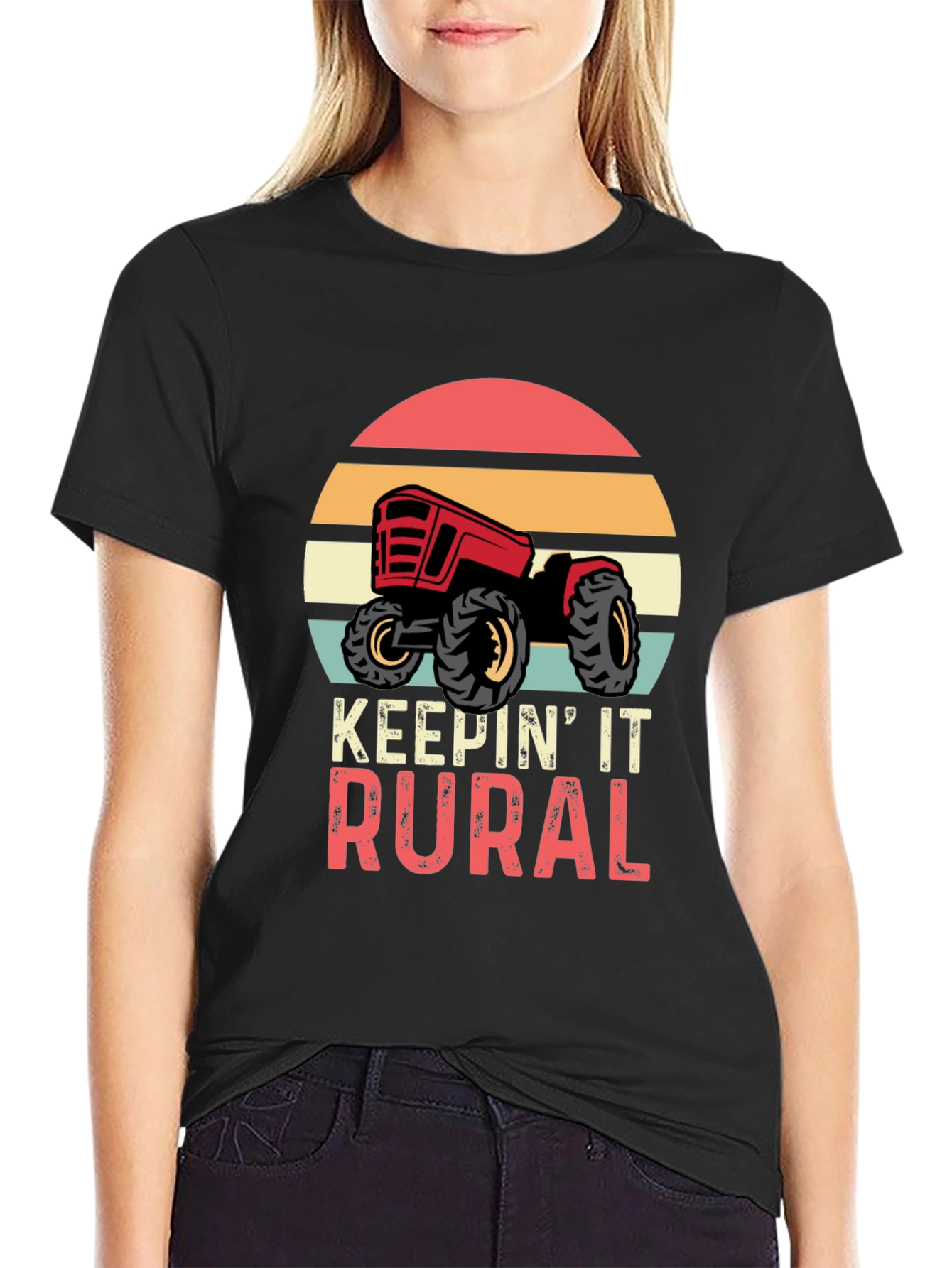 Keepin It Rural Tractor Graphic Tee