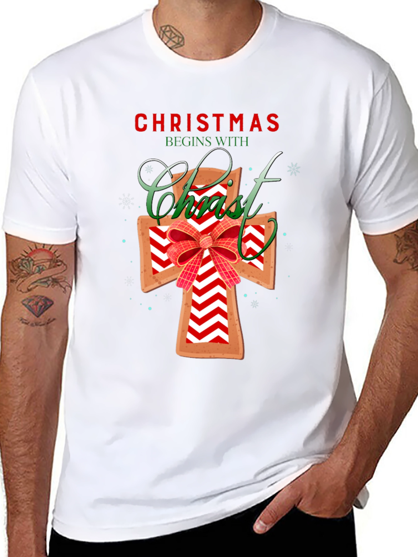 Christmas Begins With Christ T-Shirt