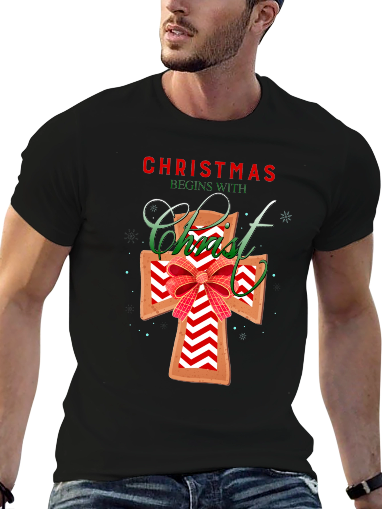 Christmas Begins With Christ T-Shirt
