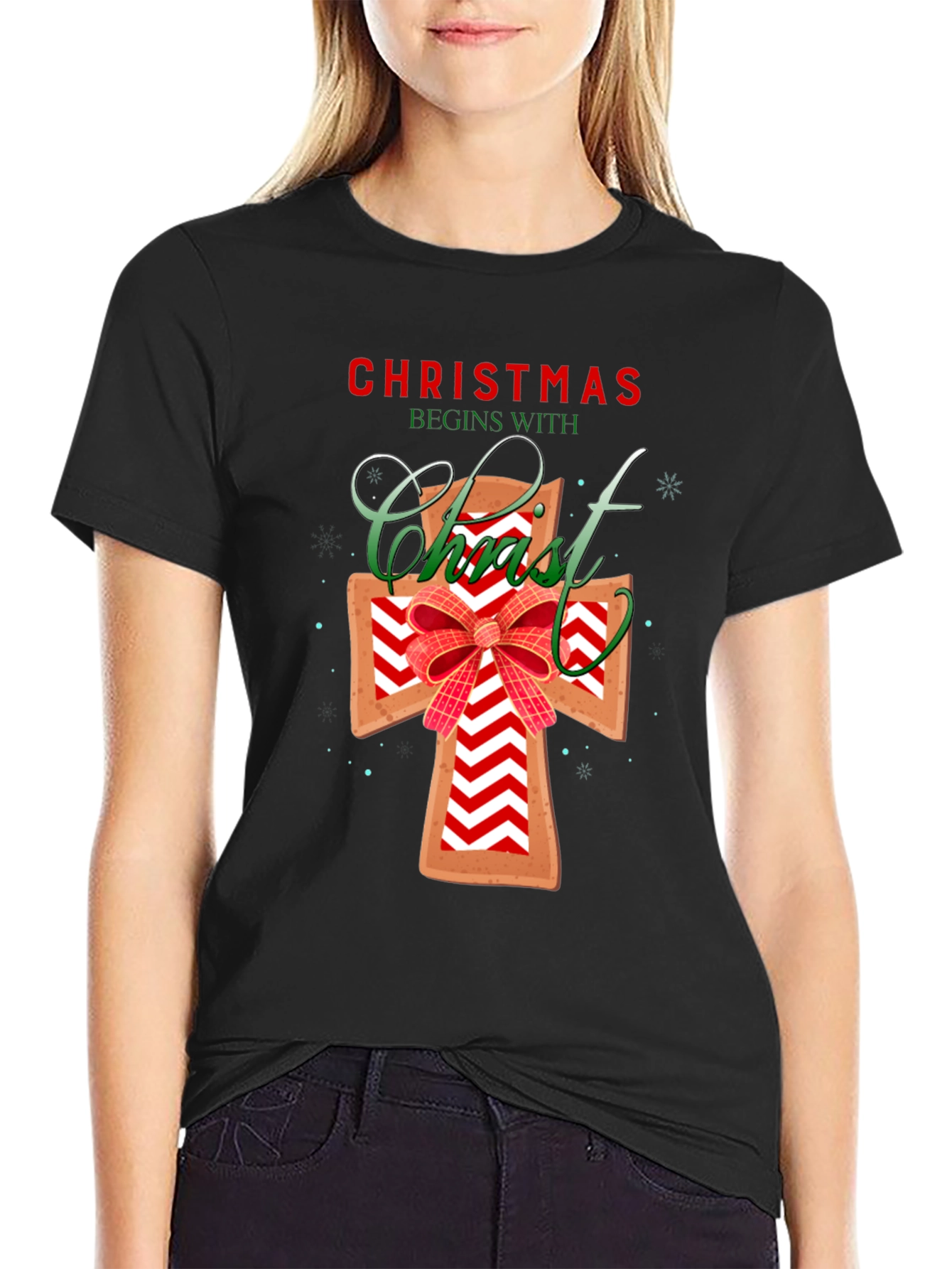 Christmas Begins With Christ T-Shirt