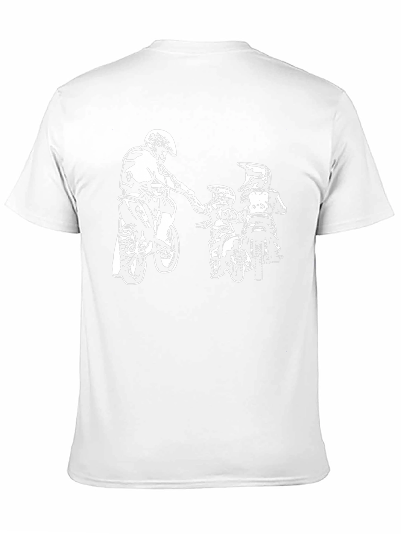 Dad and Kids Dirt Bike T-Shirt