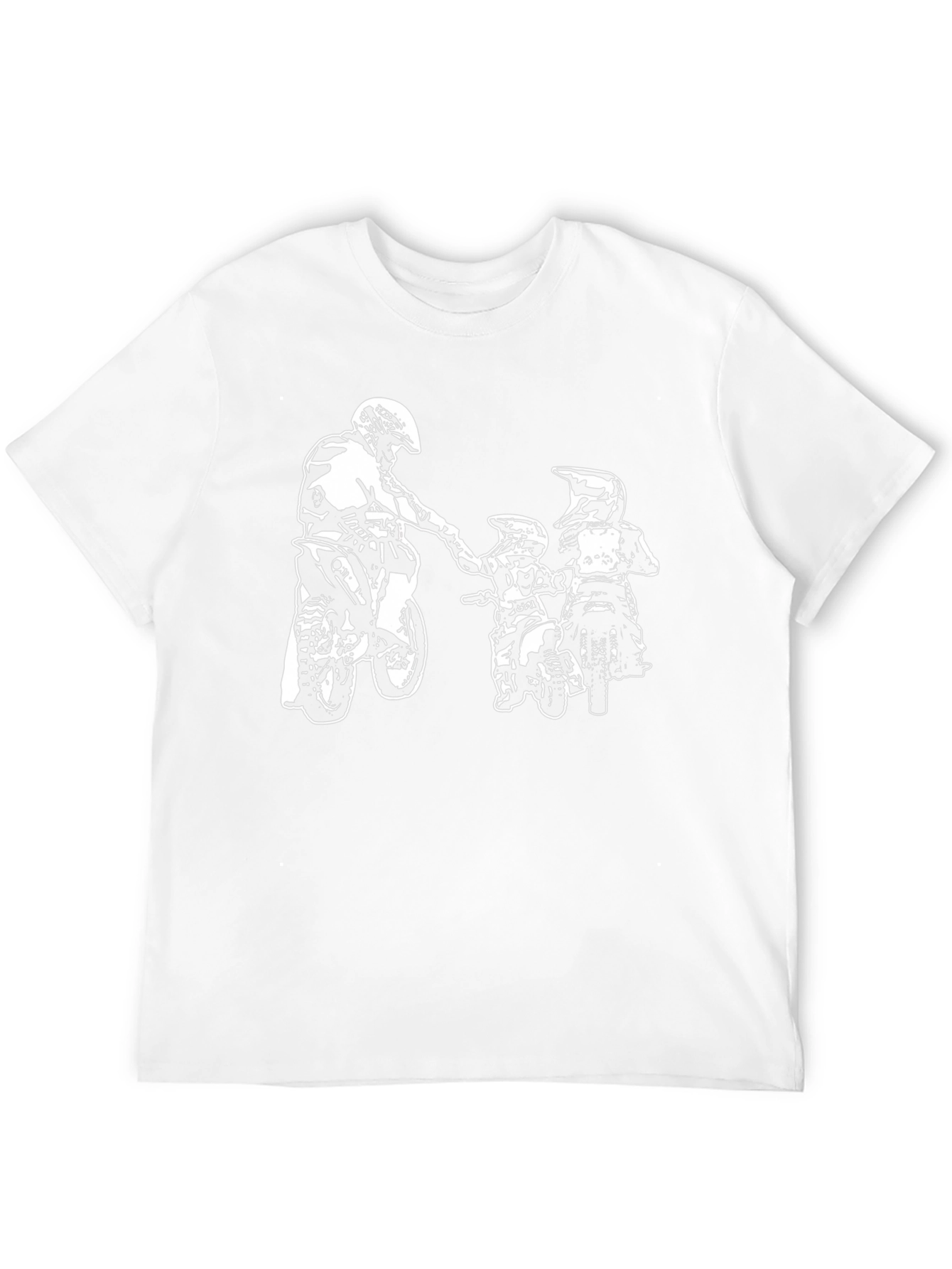Dad and Kids Dirt Bike T-Shirt