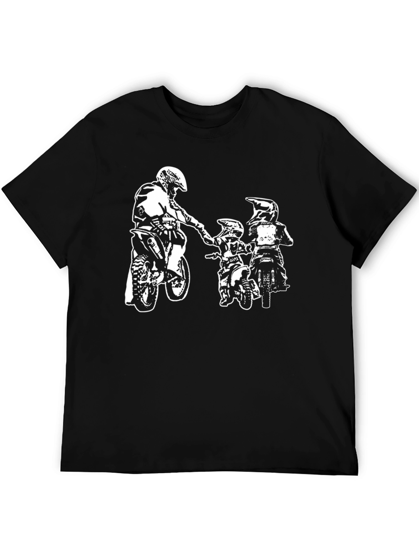 Dad and Kids Dirt Bike T-Shirt
