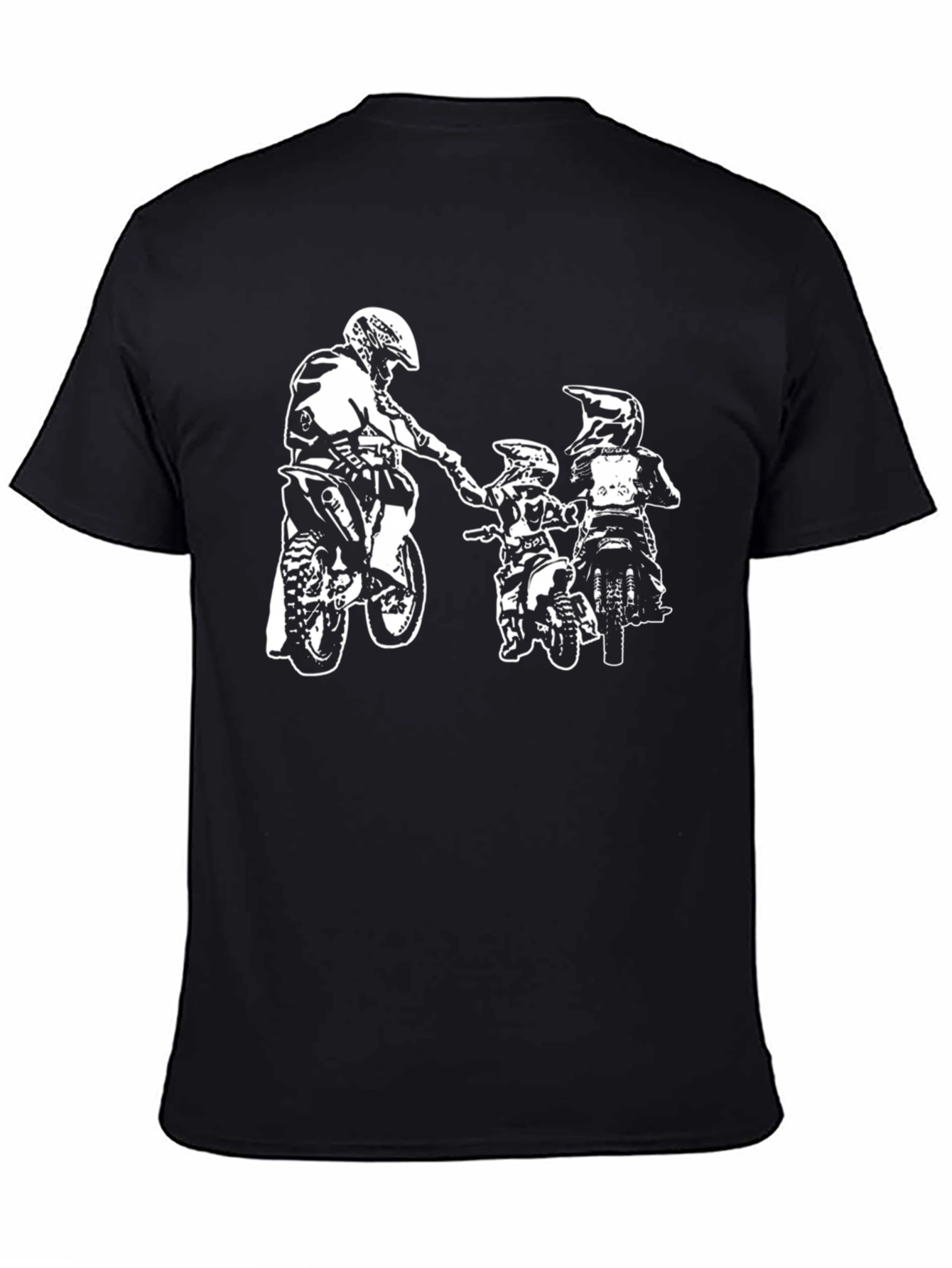 Dad and Kids Dirt Bike T-Shirt
