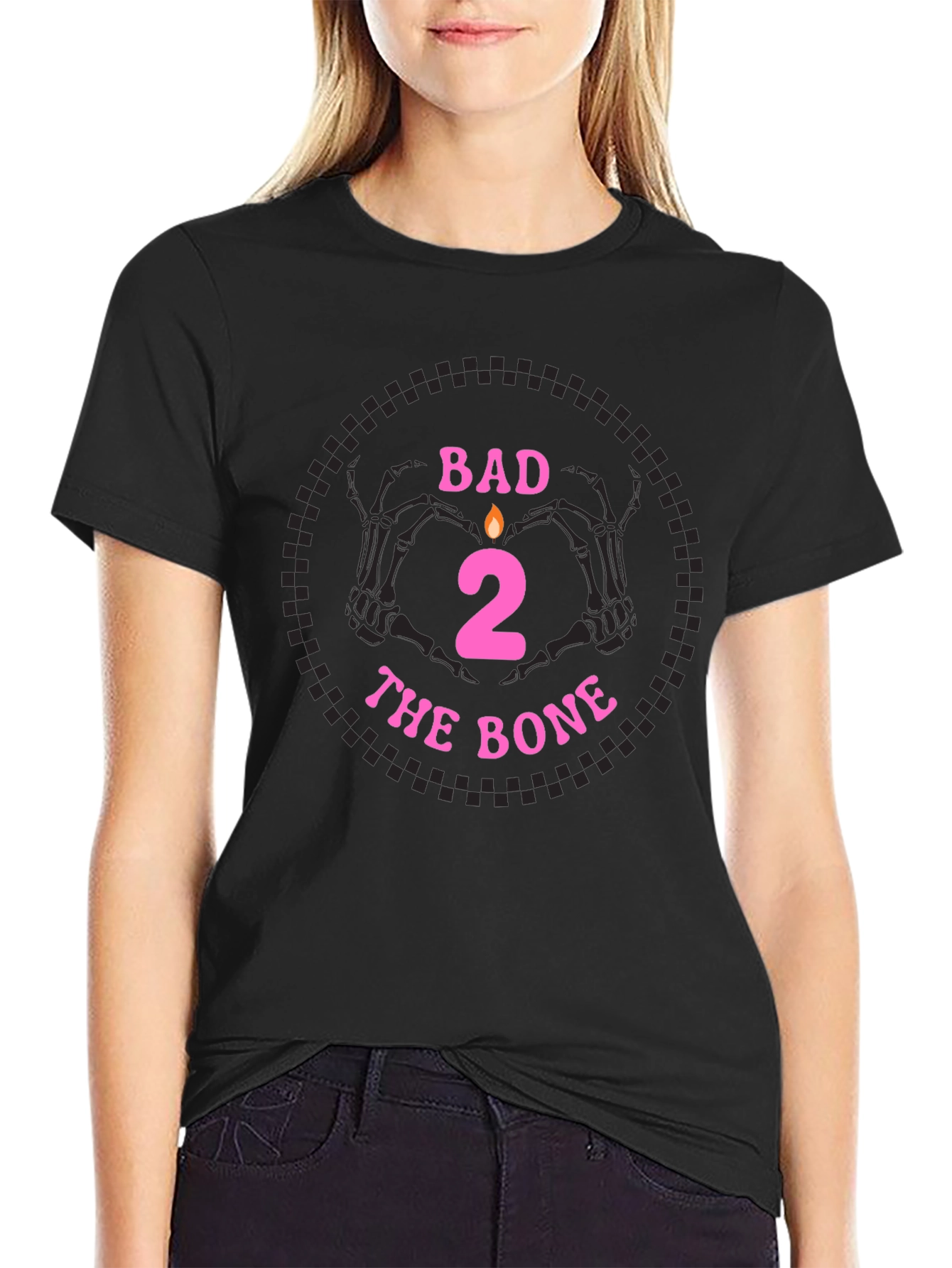 Bad 2 The Bone Graphic T-Shirt