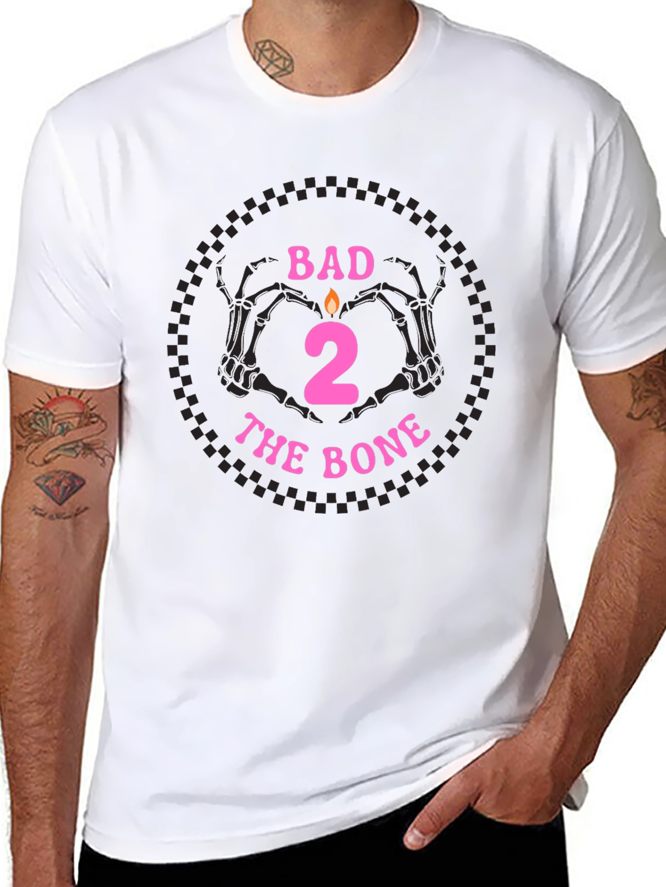 Bad 2 The Bone Graphic T-Shirt