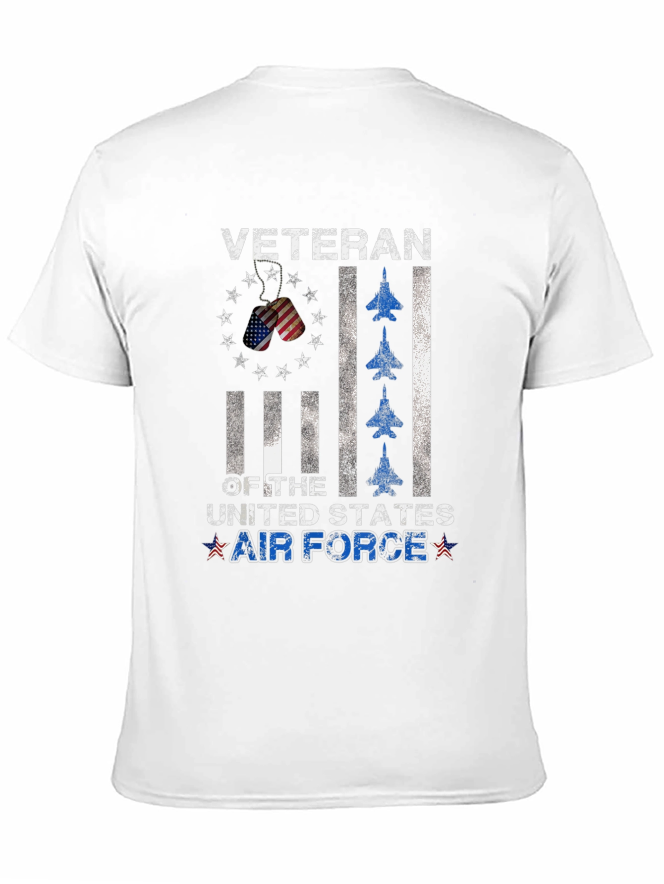 Veteran Air Force T-Shirt - Patriotic Design