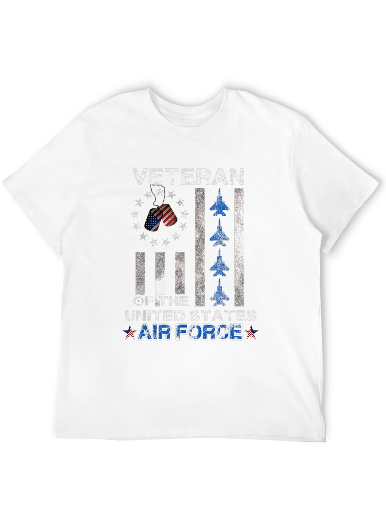 Veteran Air Force T-Shirt - Patriotic Design