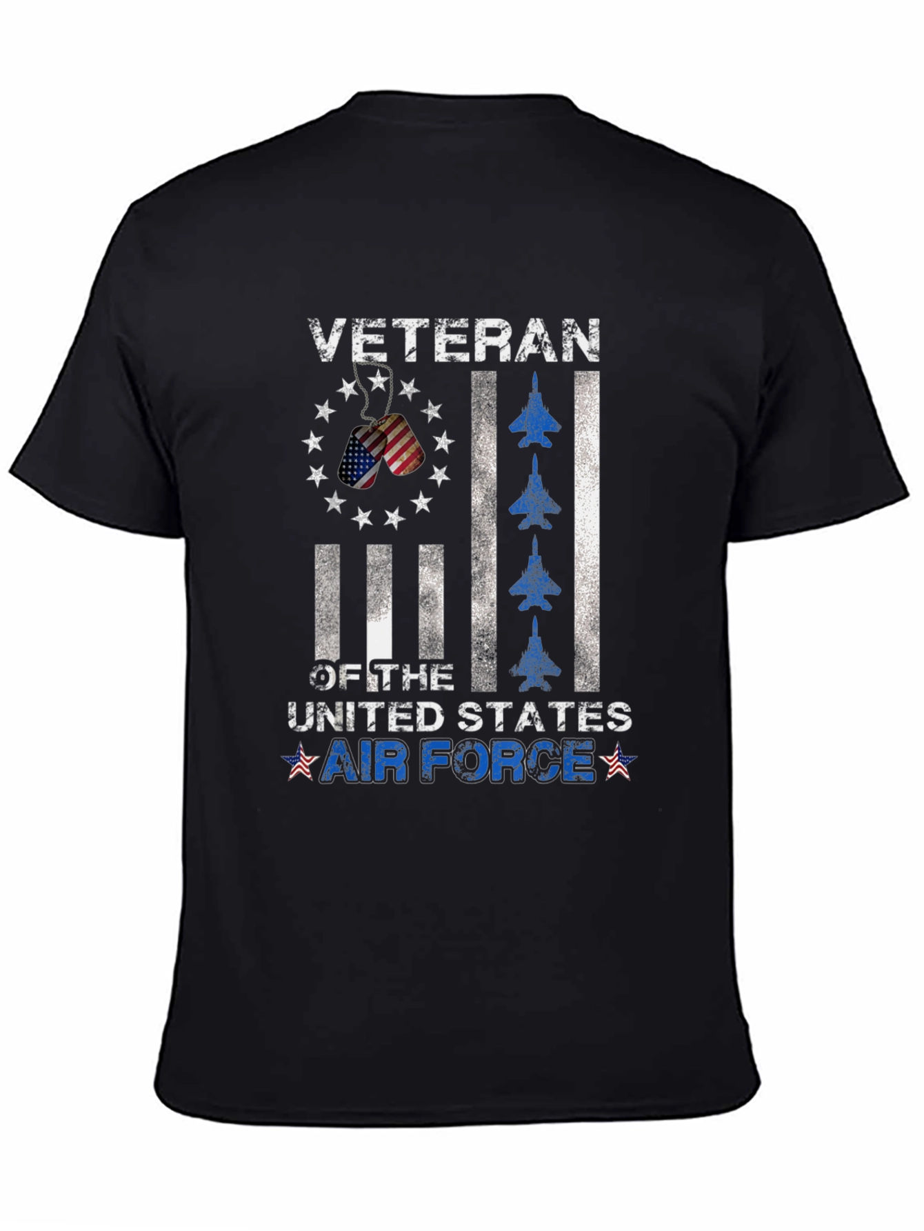 Veteran Air Force T-Shirt - Patriotic Design