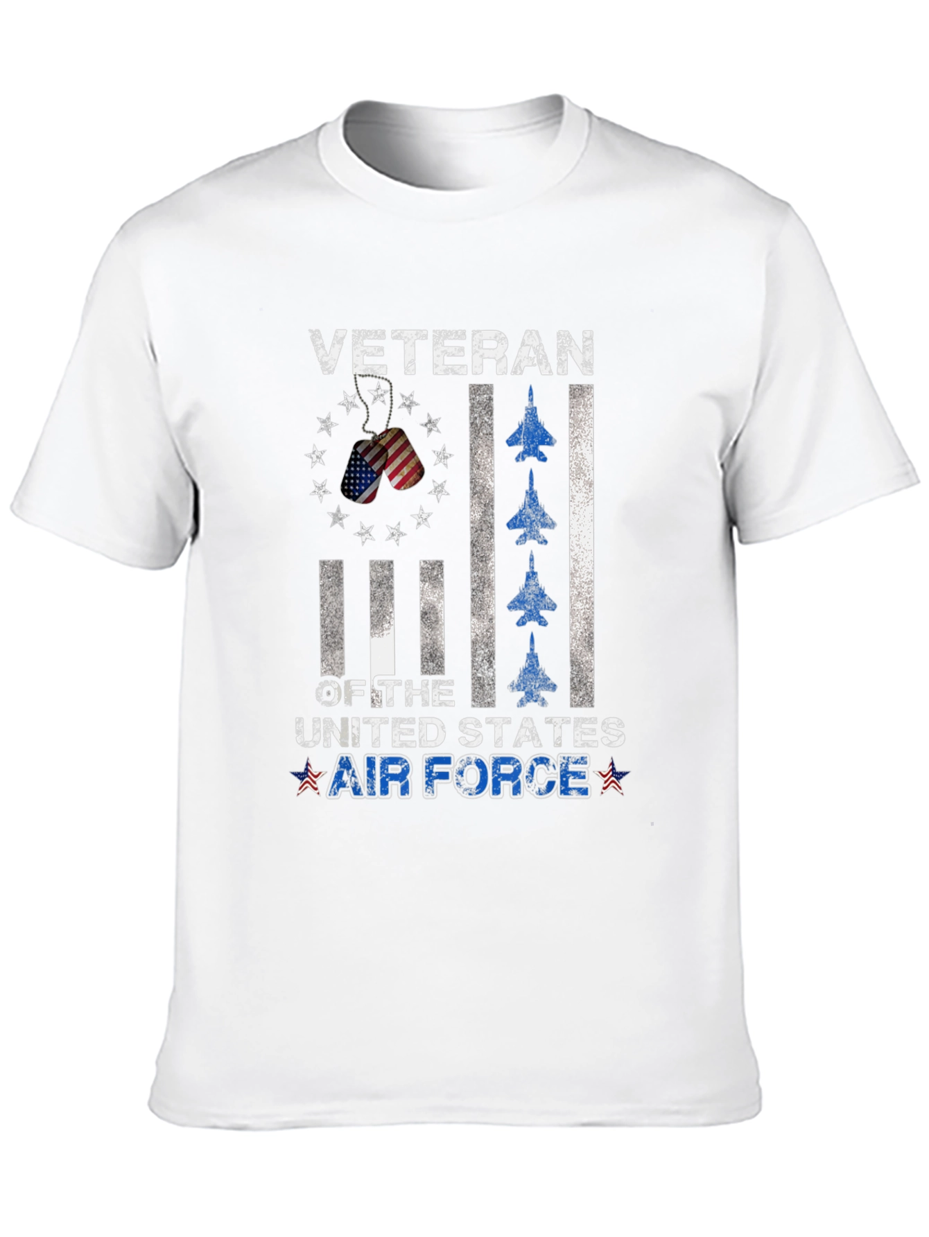 Veteran Air Force T-Shirt - Patriotic Design