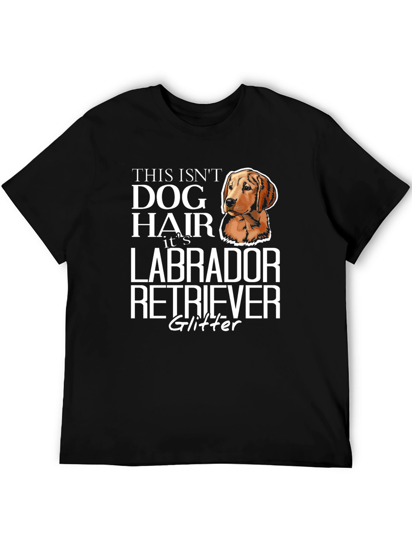 Labrador Retriever Glitter T-Shirt - Dog Lover Tee
