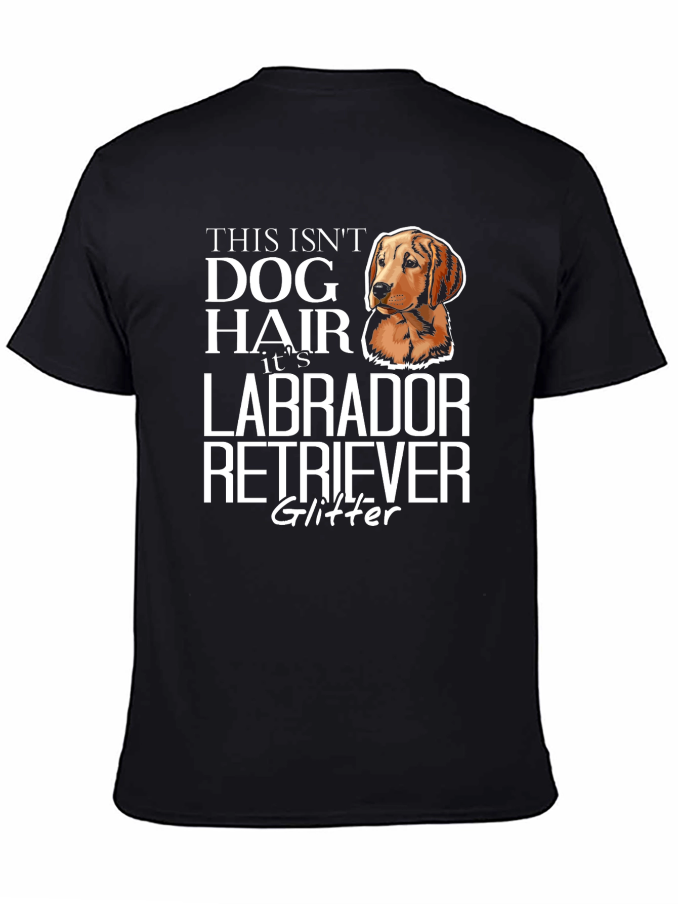 Labrador Retriever Glitter T-Shirt - Dog Lover Tee