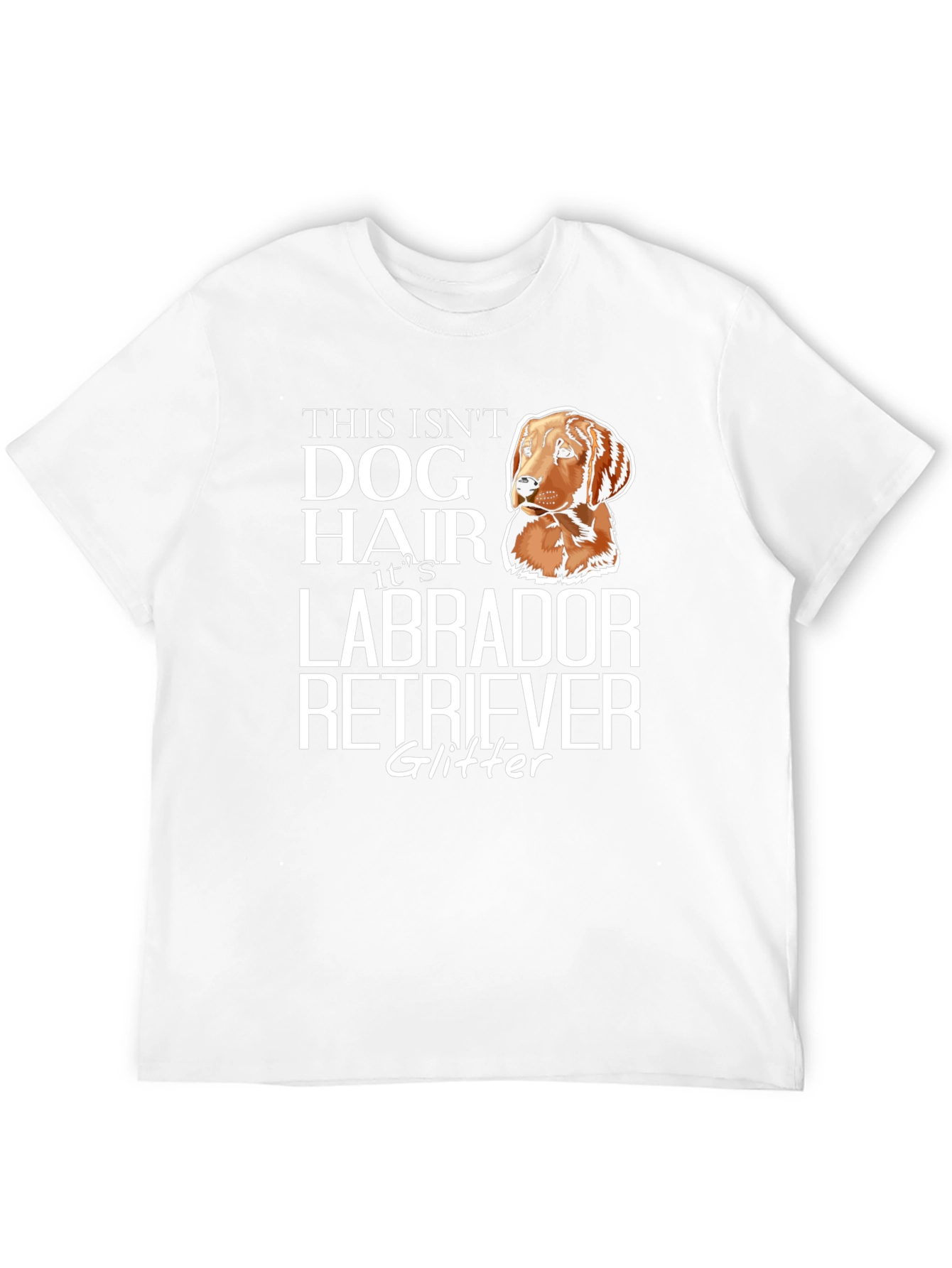 Labrador Retriever Glitter T-Shirt - Dog Lover Tee