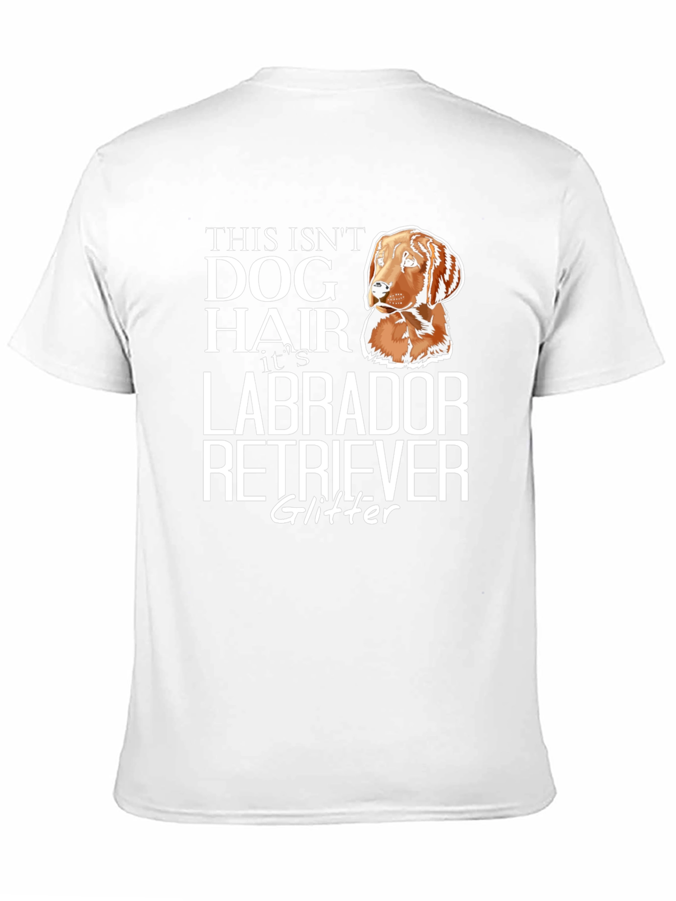 Labrador Retriever Glitter T-Shirt - Dog Lover Tee