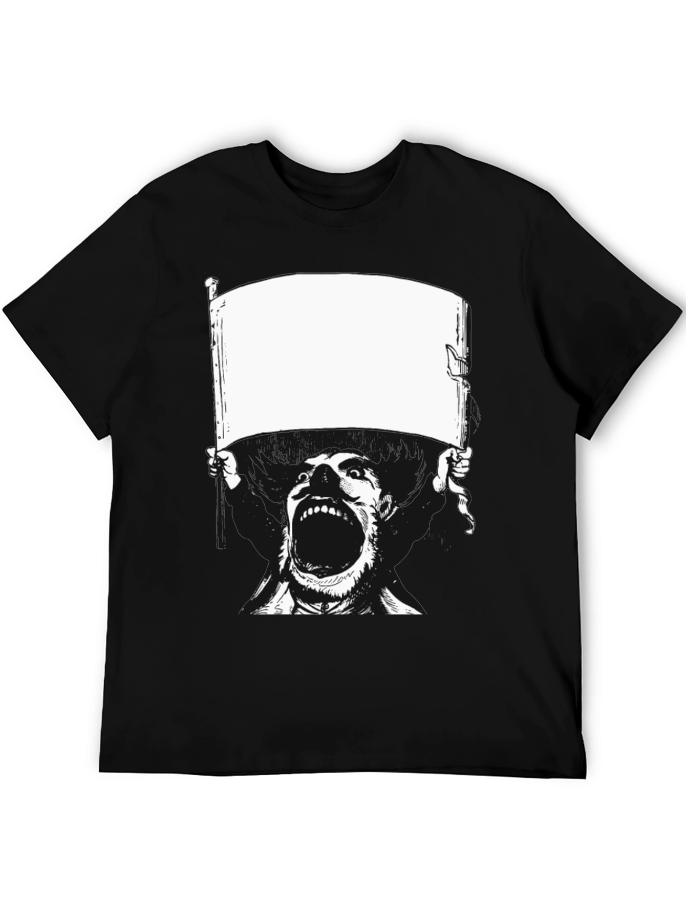 Protest Graphic Tee - Bold Statement T-Shirt