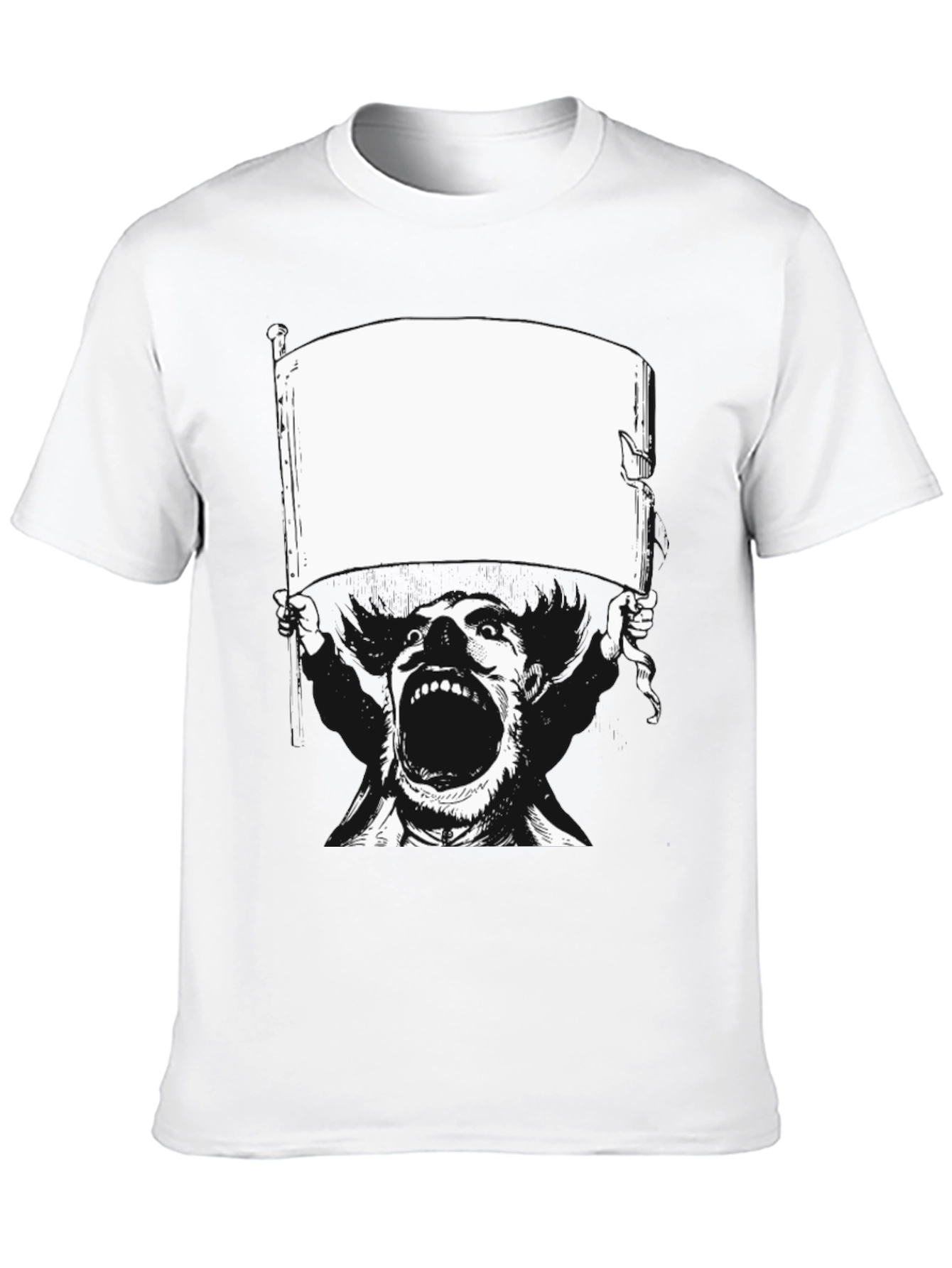 Protest Graphic Tee - Bold Statement T-Shirt